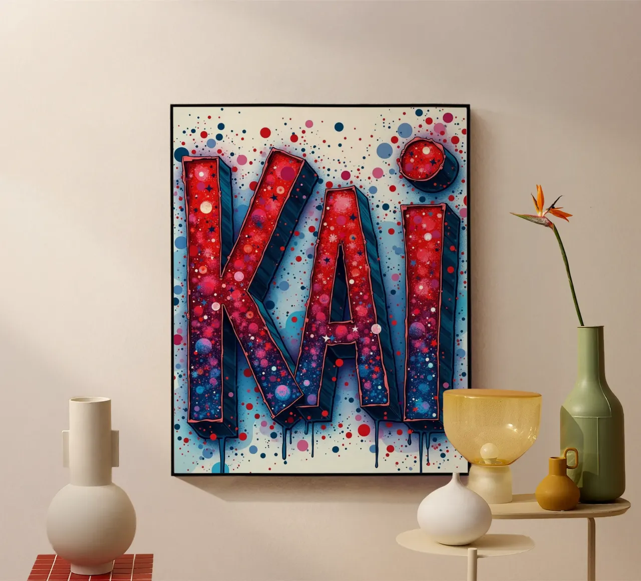 KAI plexiglas de CASTILO Namengalerie