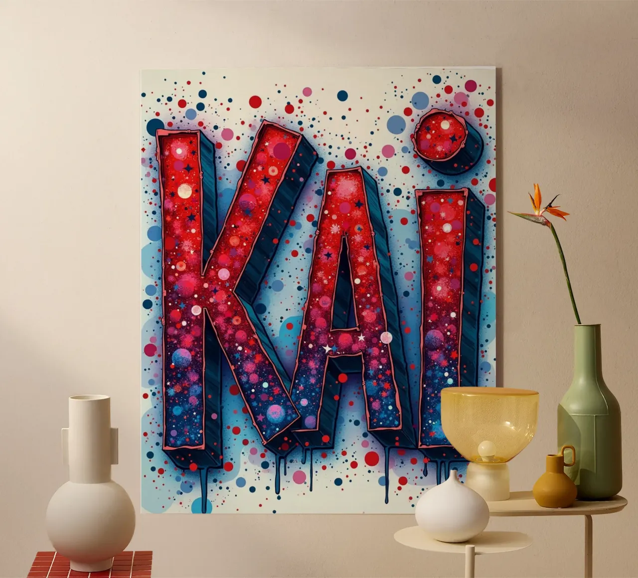 KAI plexiglas de CASTILO Namengalerie