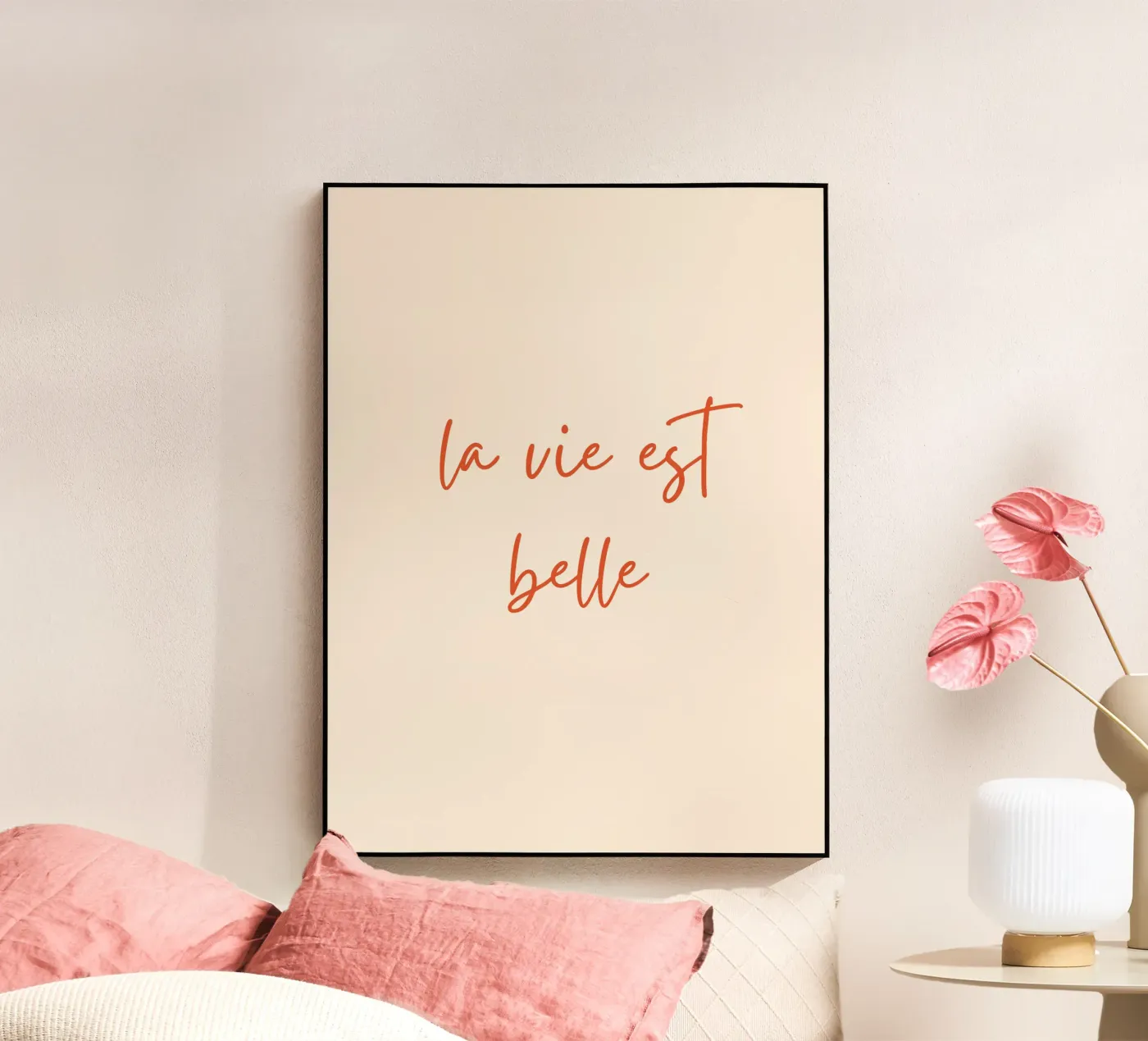 la vie est belle plexiglass da Between Lines
