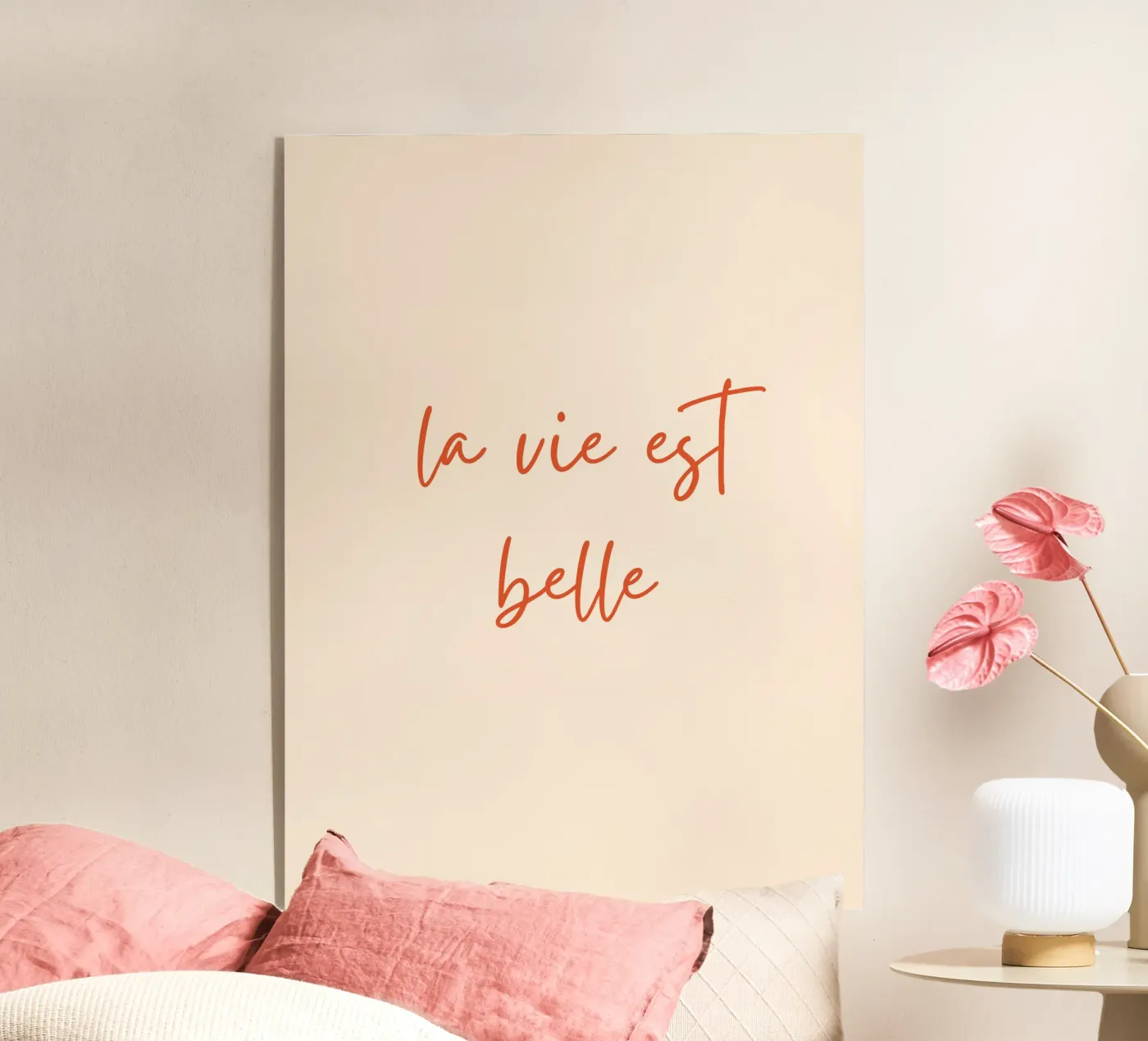 la vie est belle plexiglass da Between Lines