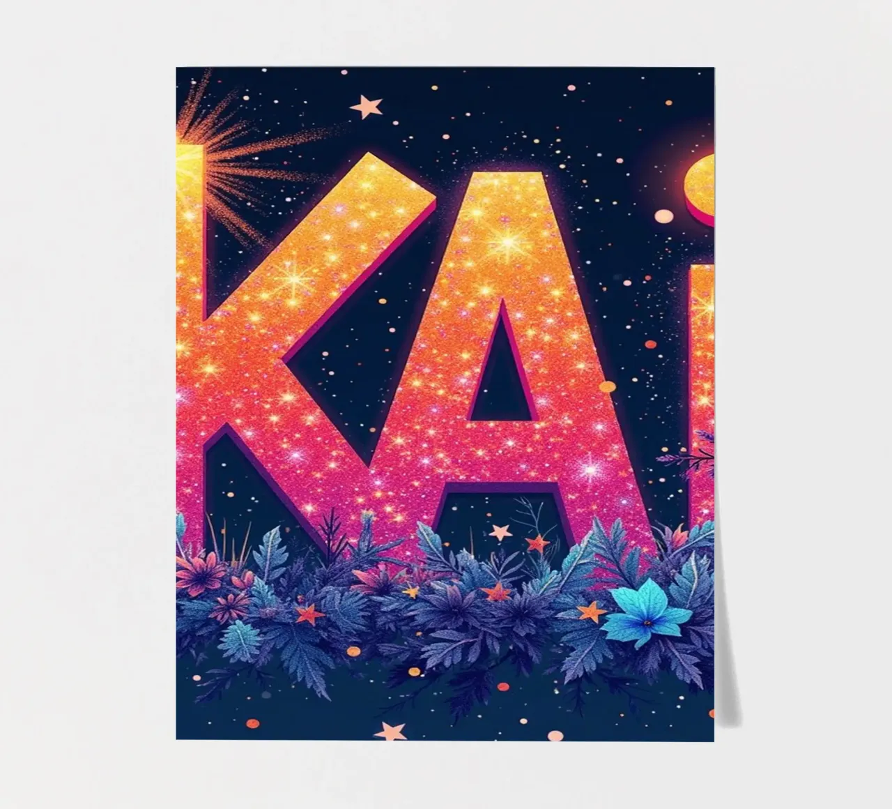 KAI sticker sheet by CASTILO Namengalerie