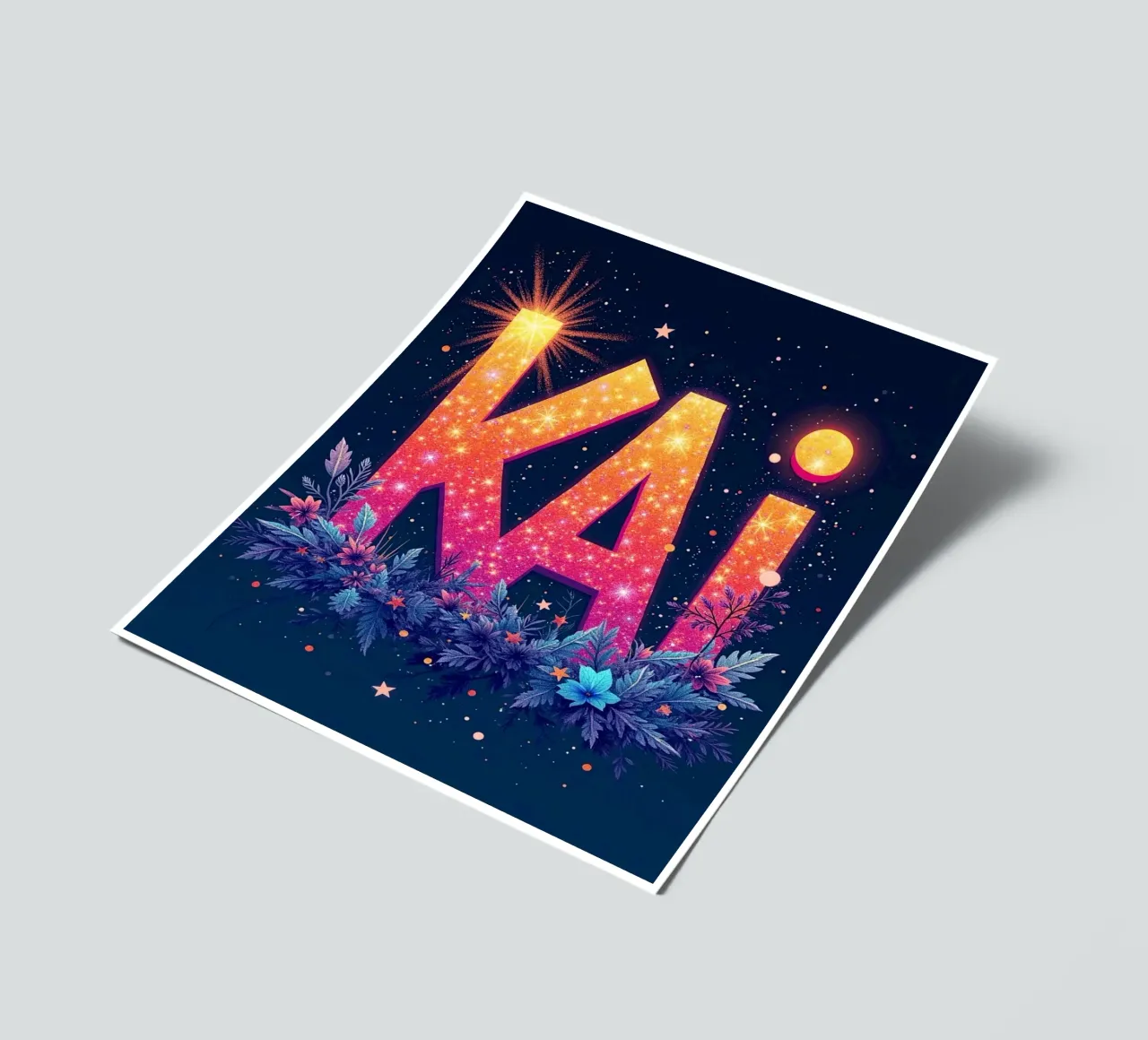 KAI sticker sheet by CASTILO Namengalerie