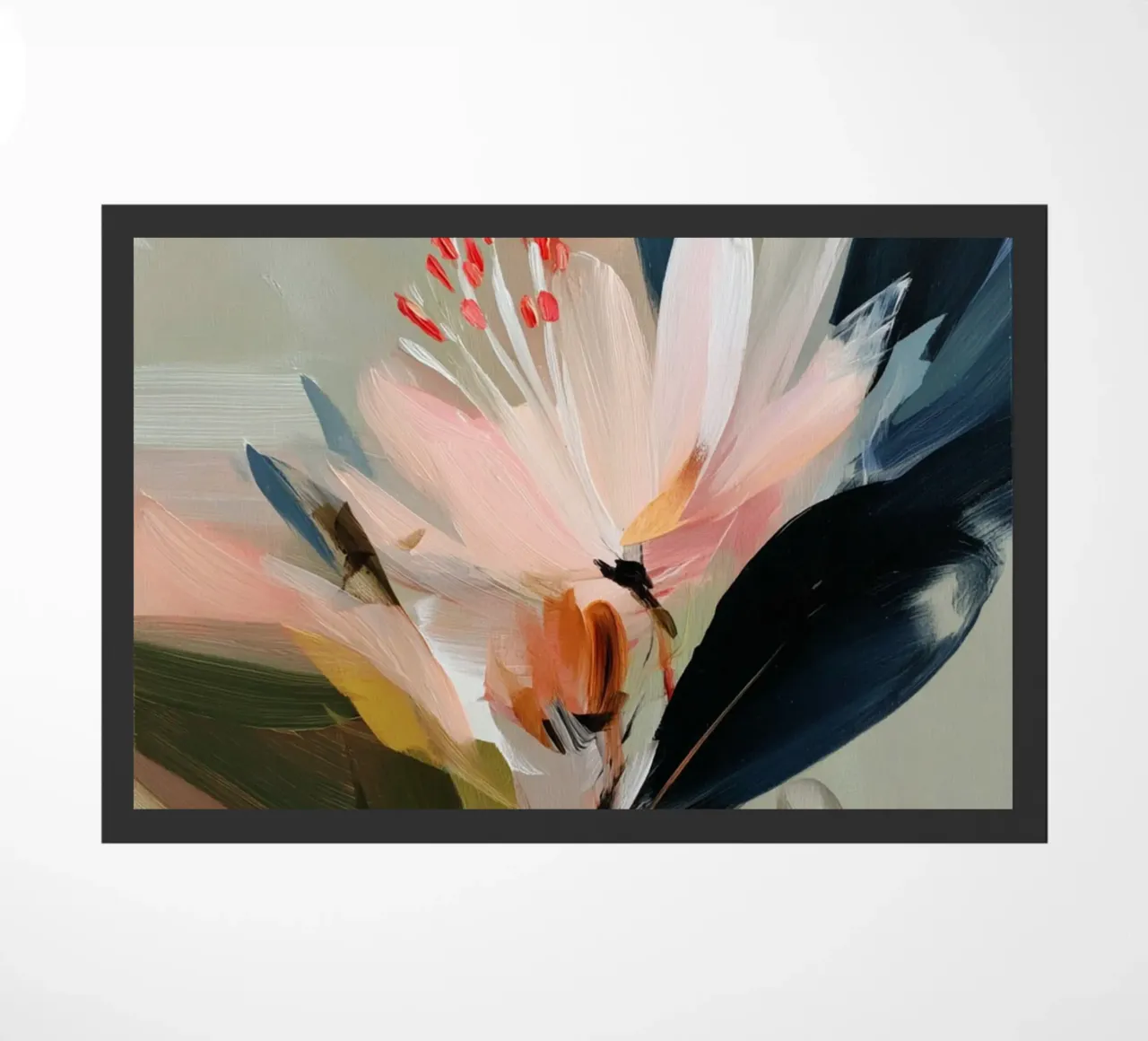 Soft Bloom doormat by M.A.Z.U.N.