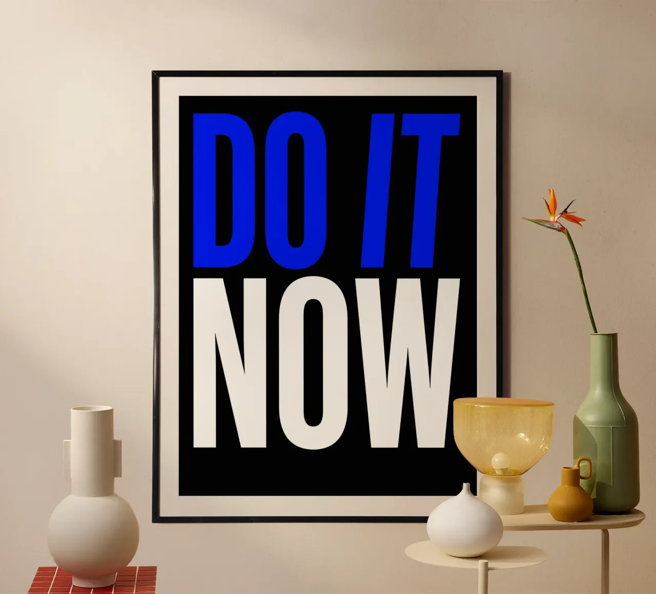 do it now poster van artshop