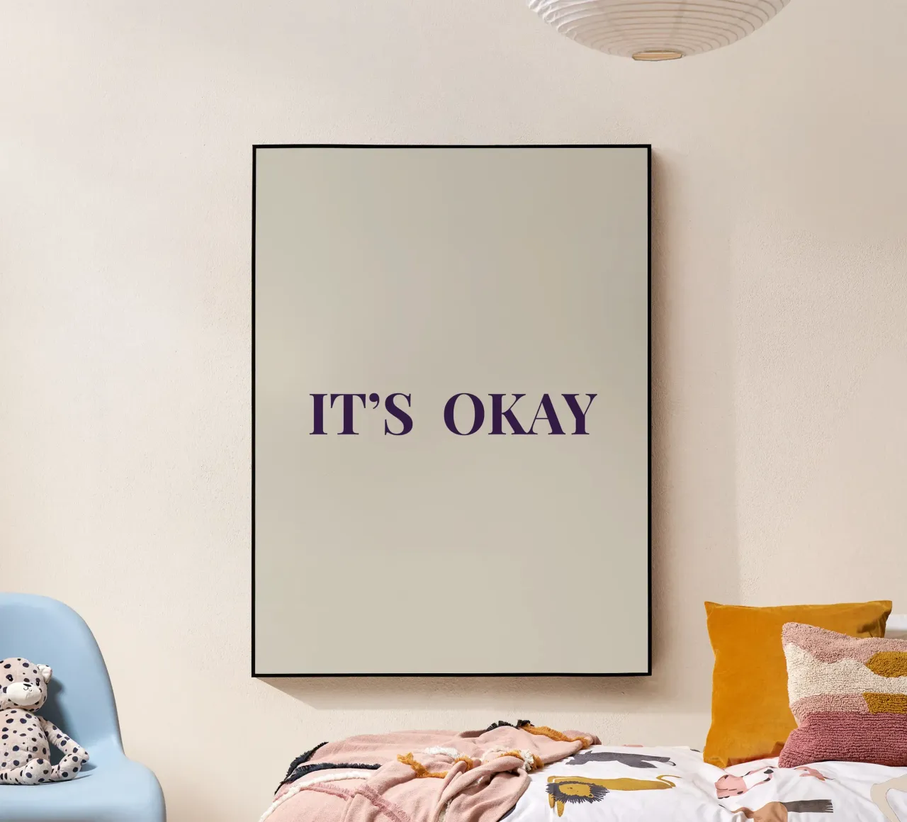 It’s Okay plexiglass da Between Lines