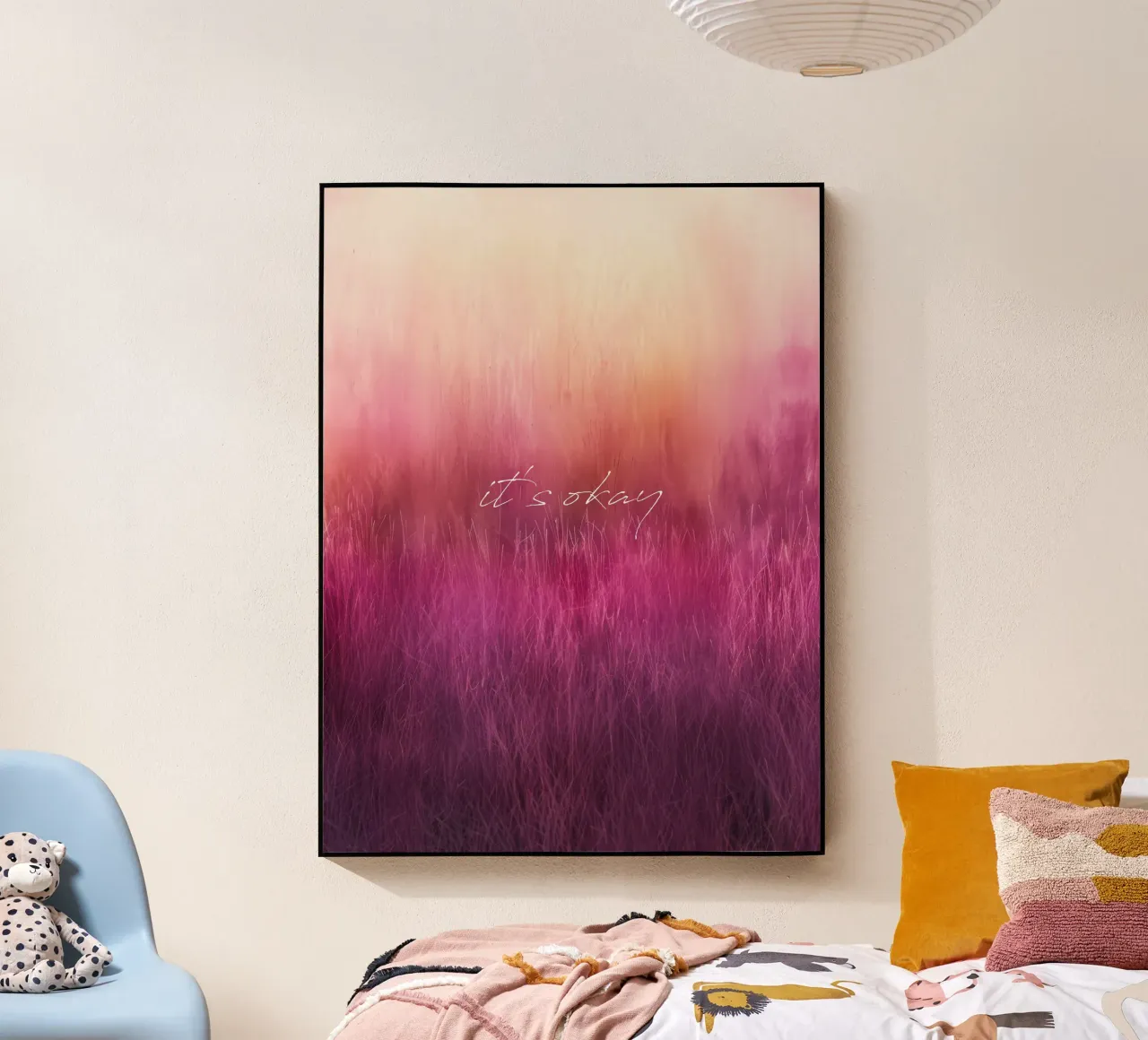 It’s Okay plexiglass da Between Lines