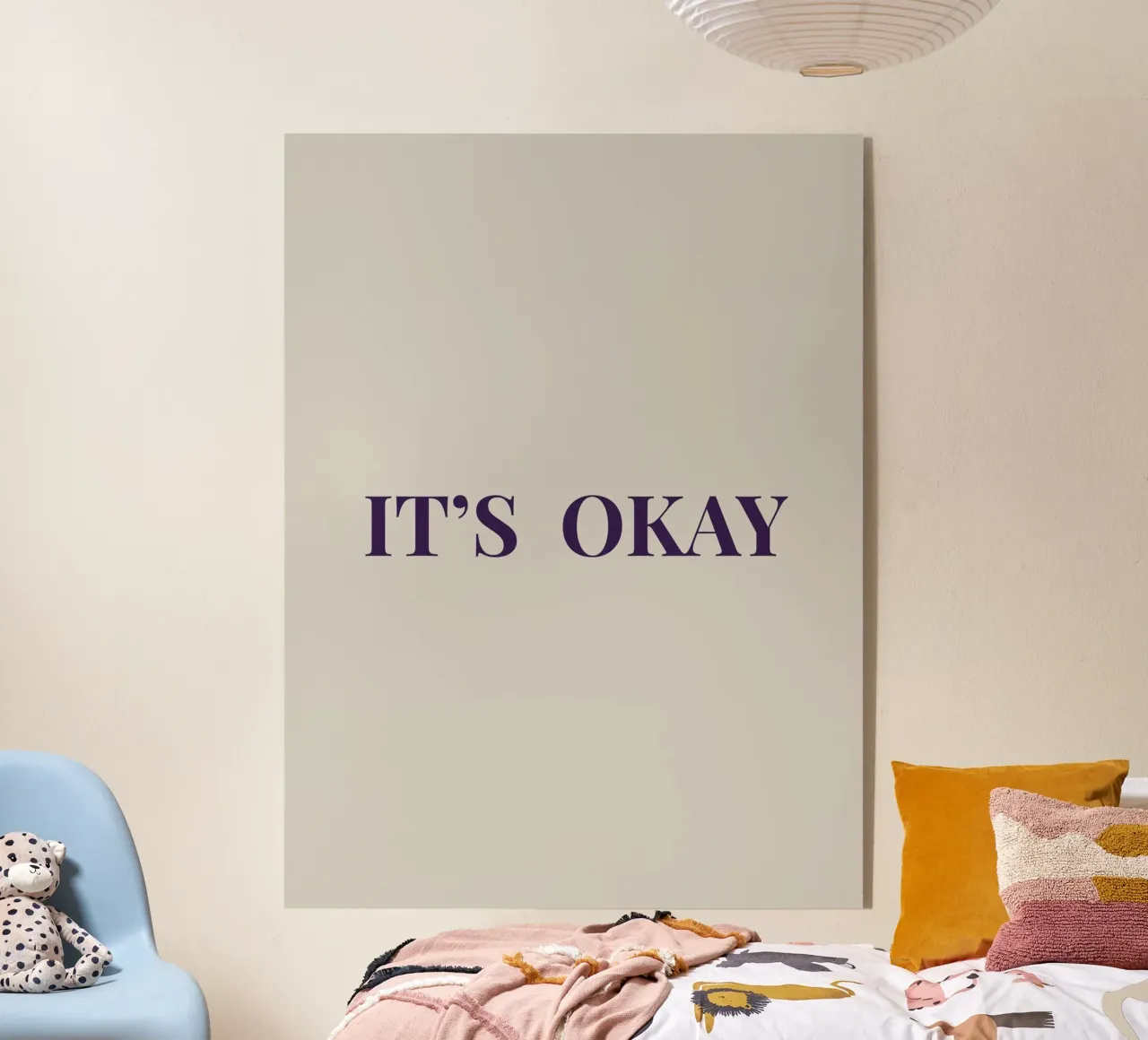 It’s Okay plexiglass da Between Lines