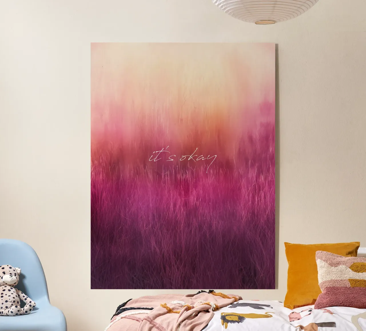 It’s Okay plexiglass da Between Lines