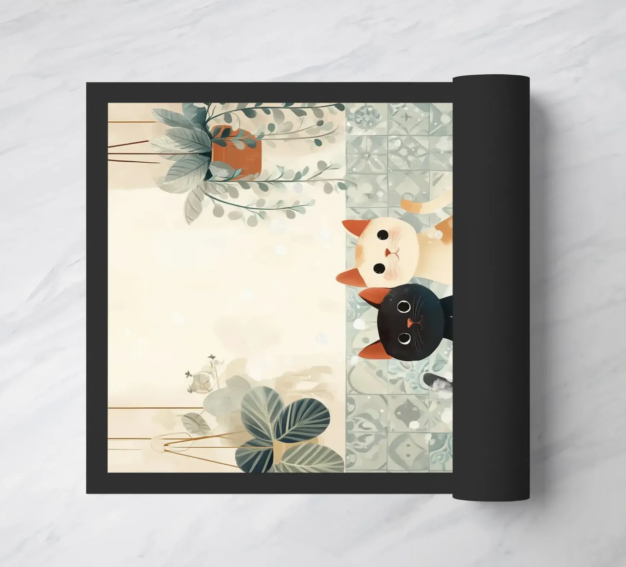 Bubble Buddies doormat by Kiara