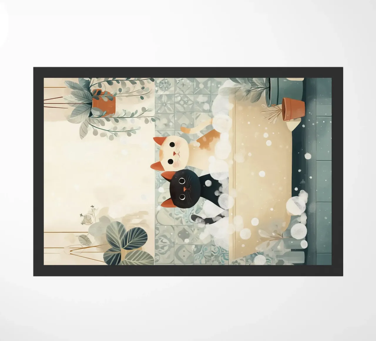 Bubble Buddies doormat by Kiara