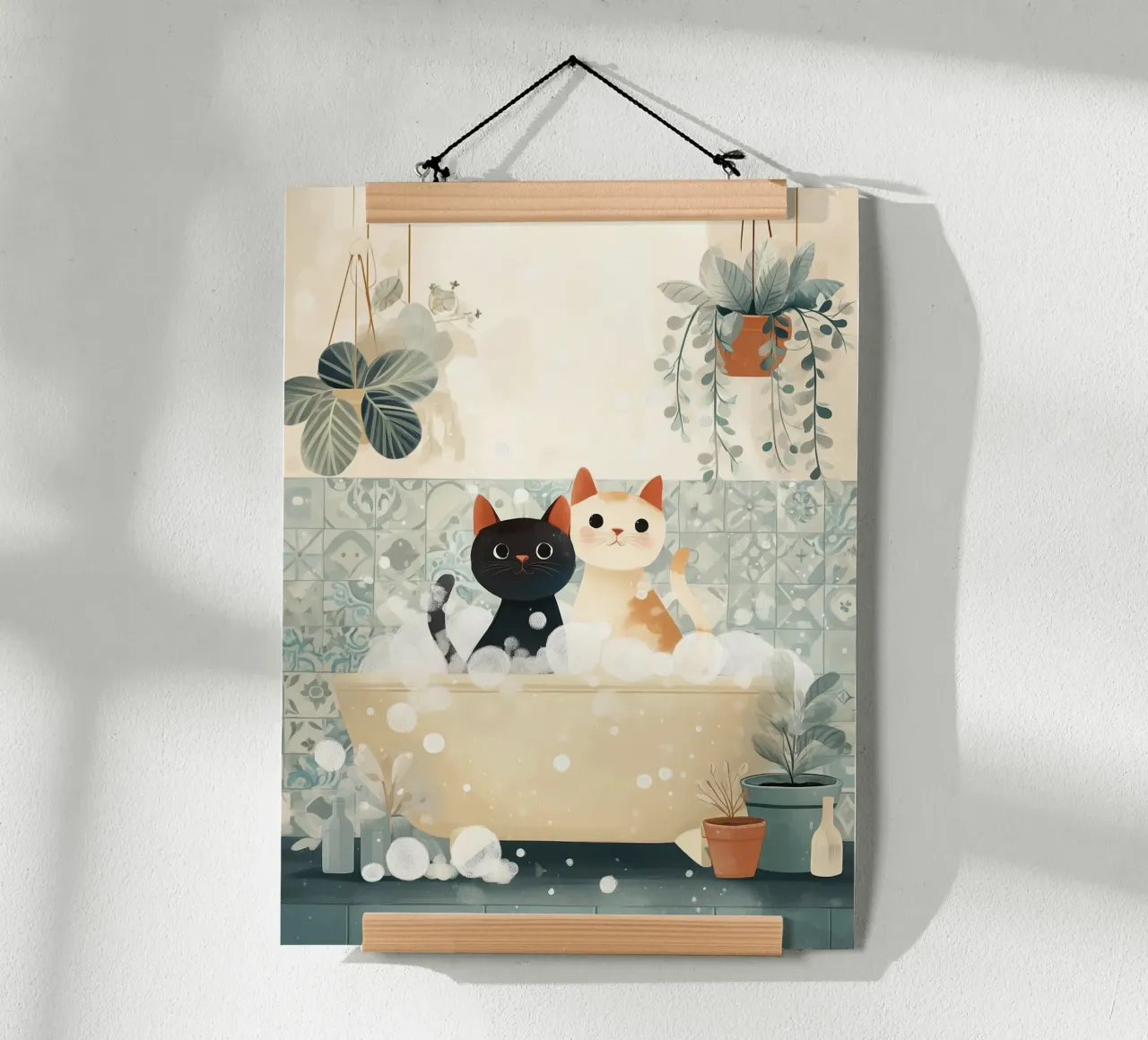 Bubble Buddies poster by Kiara