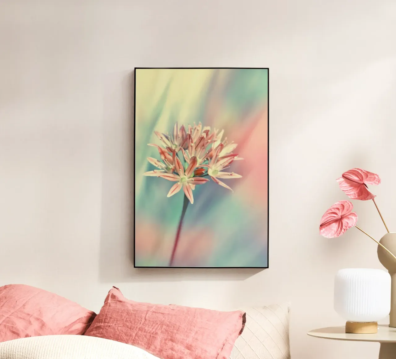 fiore pastello plexiglass da Atteloi Fotografie