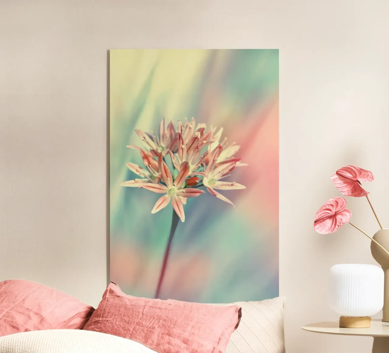 fiore pastello plexiglass da Atteloi Fotografie