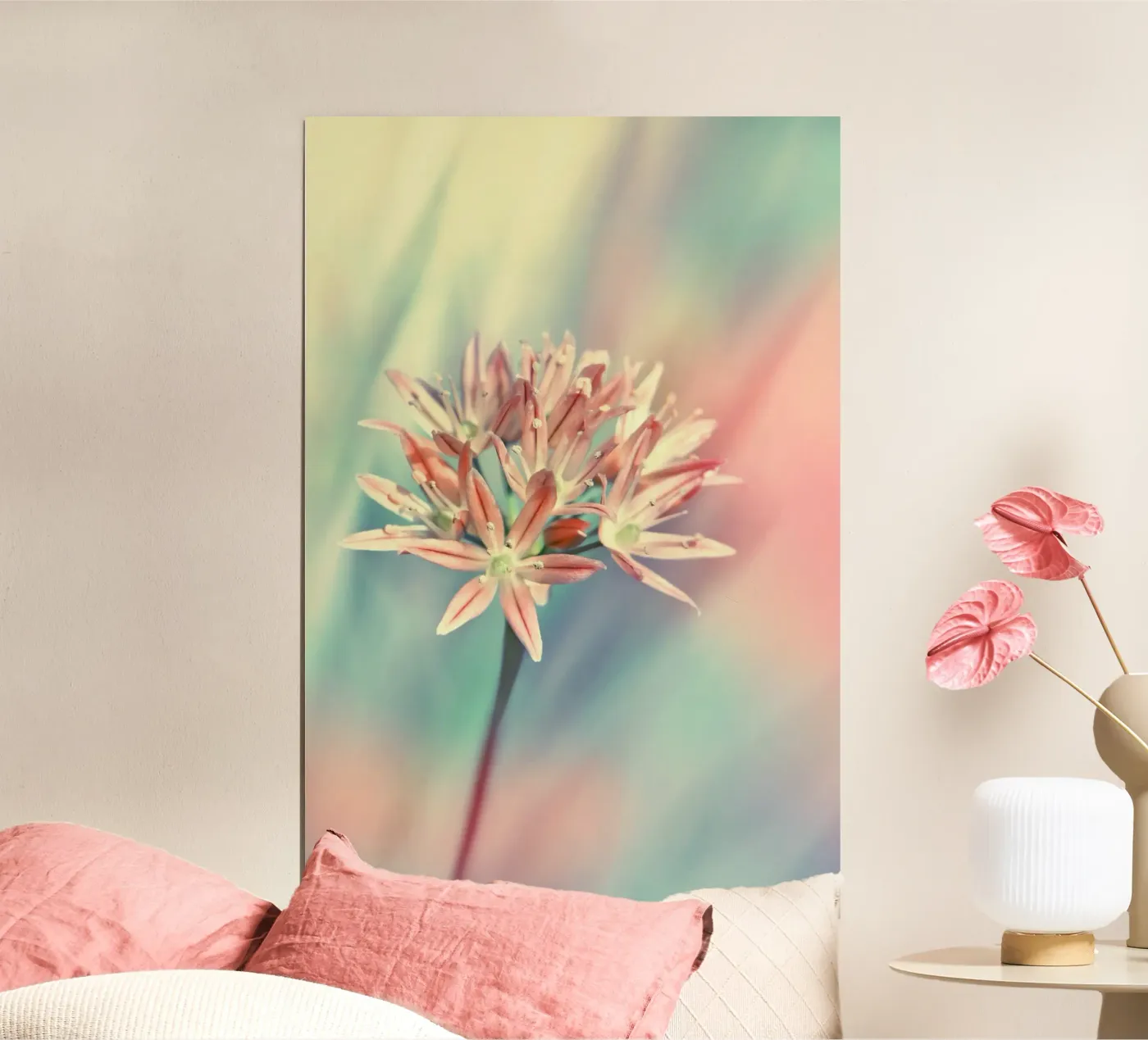 pastel bloom poster van Atteloi Fotografie