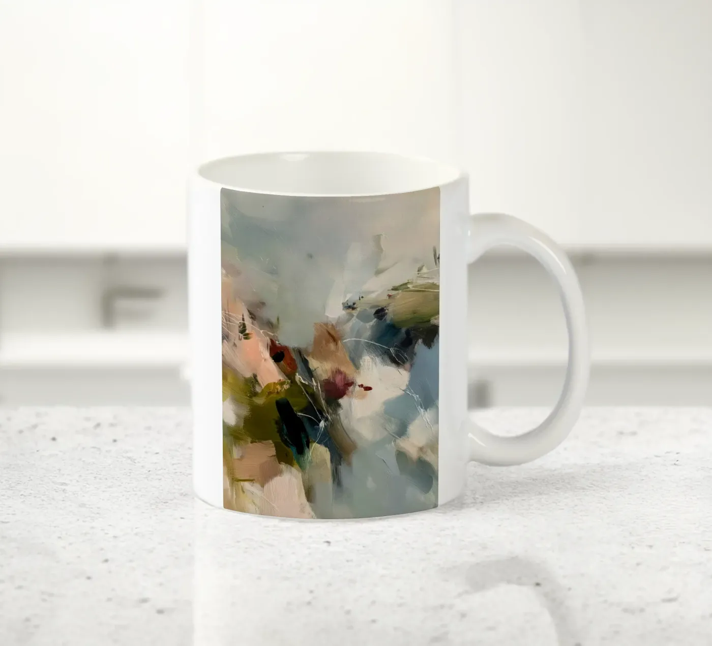 Between Layers Keramik Tasse von M.A.Z.U.N.