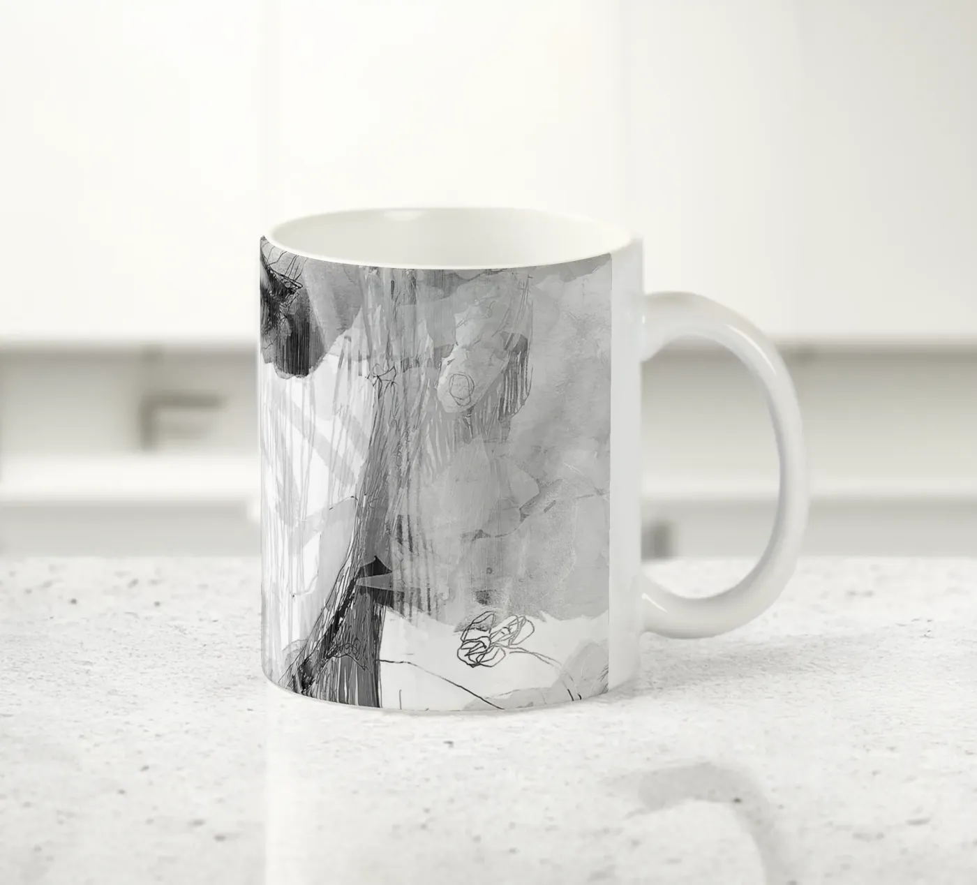 samurai2 ceramic mug by k i m