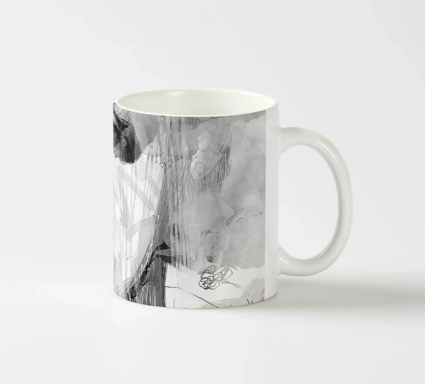 samurai2 ceramic mug by k i m
