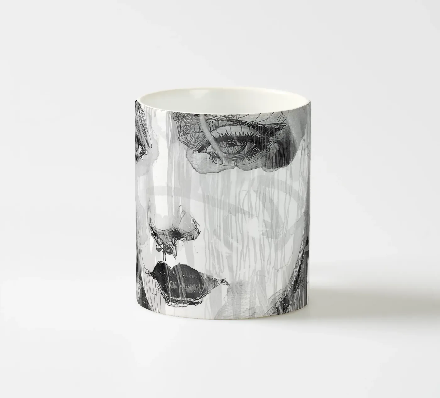samurai2 ceramic mug by k i m