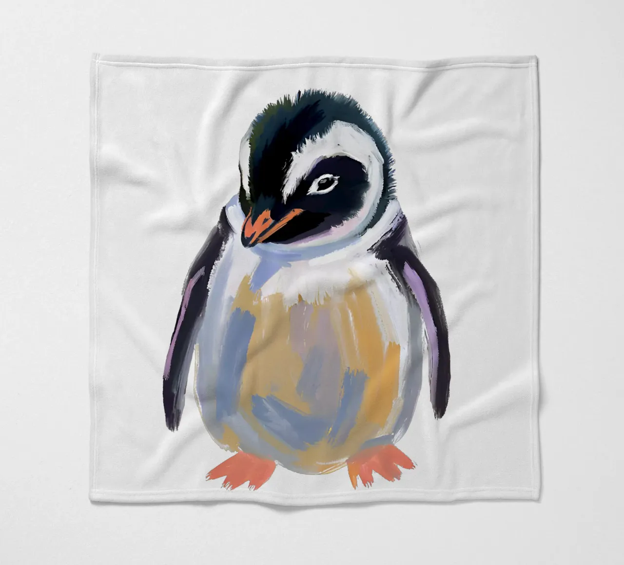 Pinguino coperta in pile da Ohkimiko