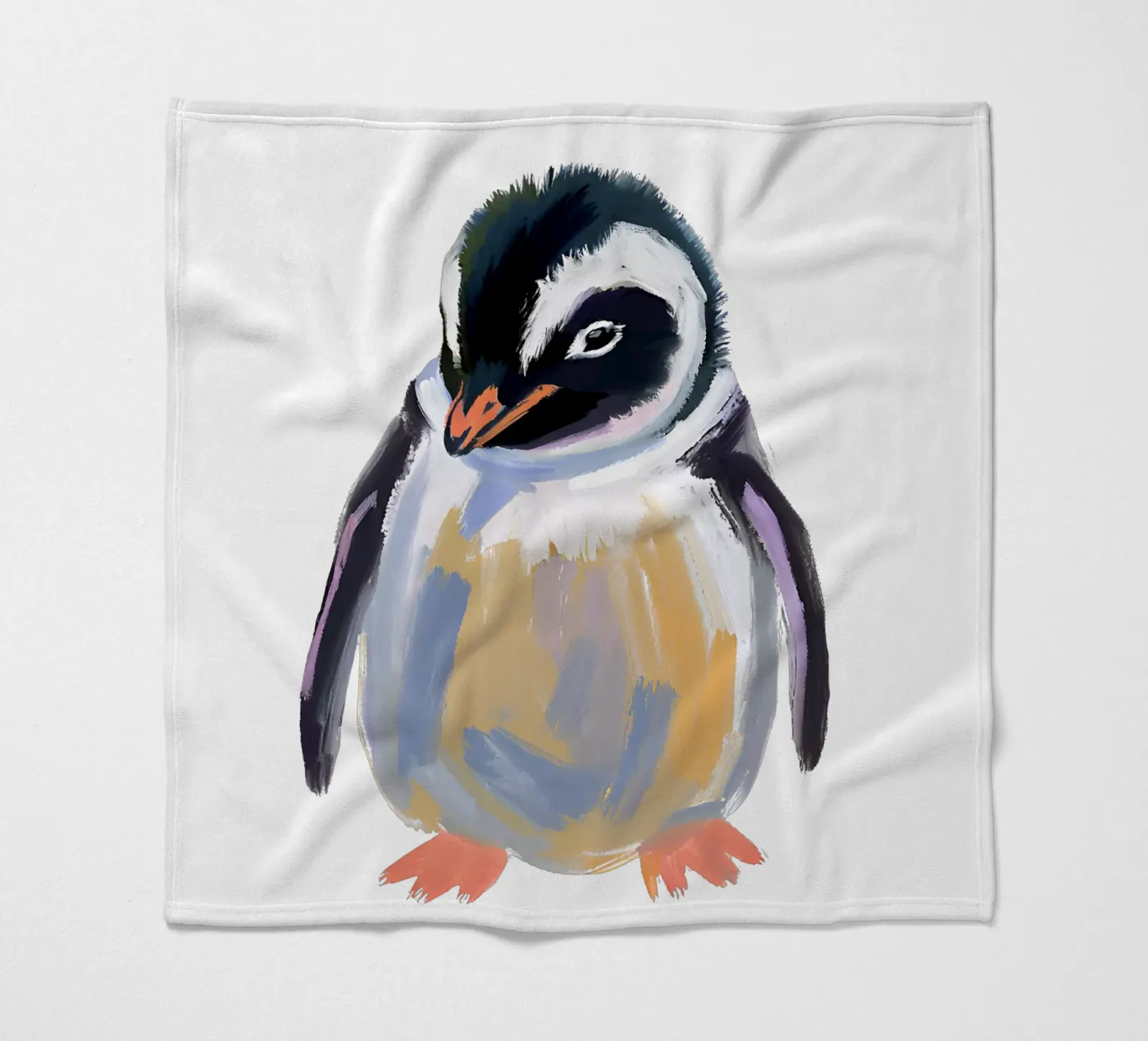 Pinguin Fleecedecke von Ohkimiko