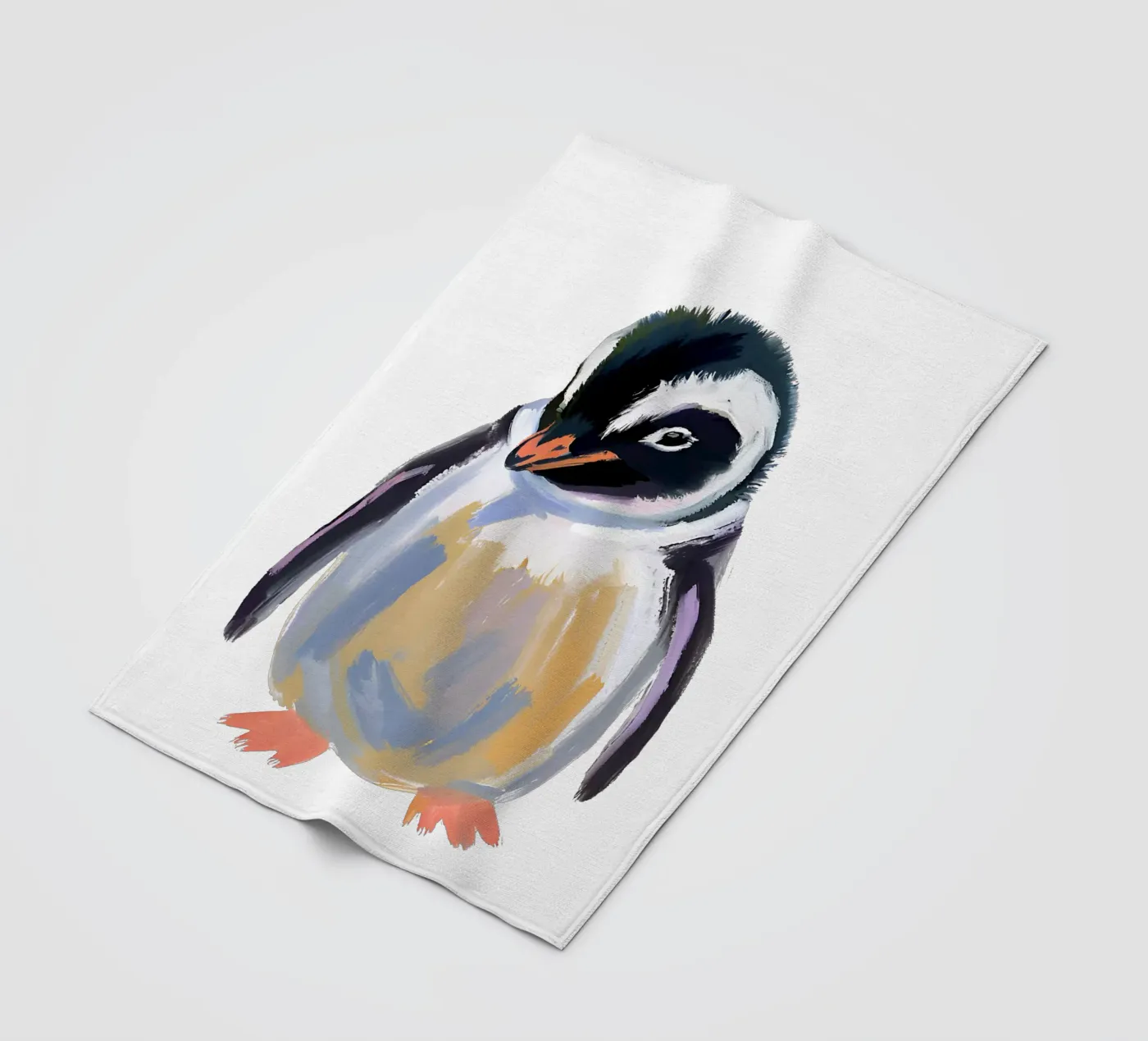 Pinguin Fleecedecke von Ohkimiko