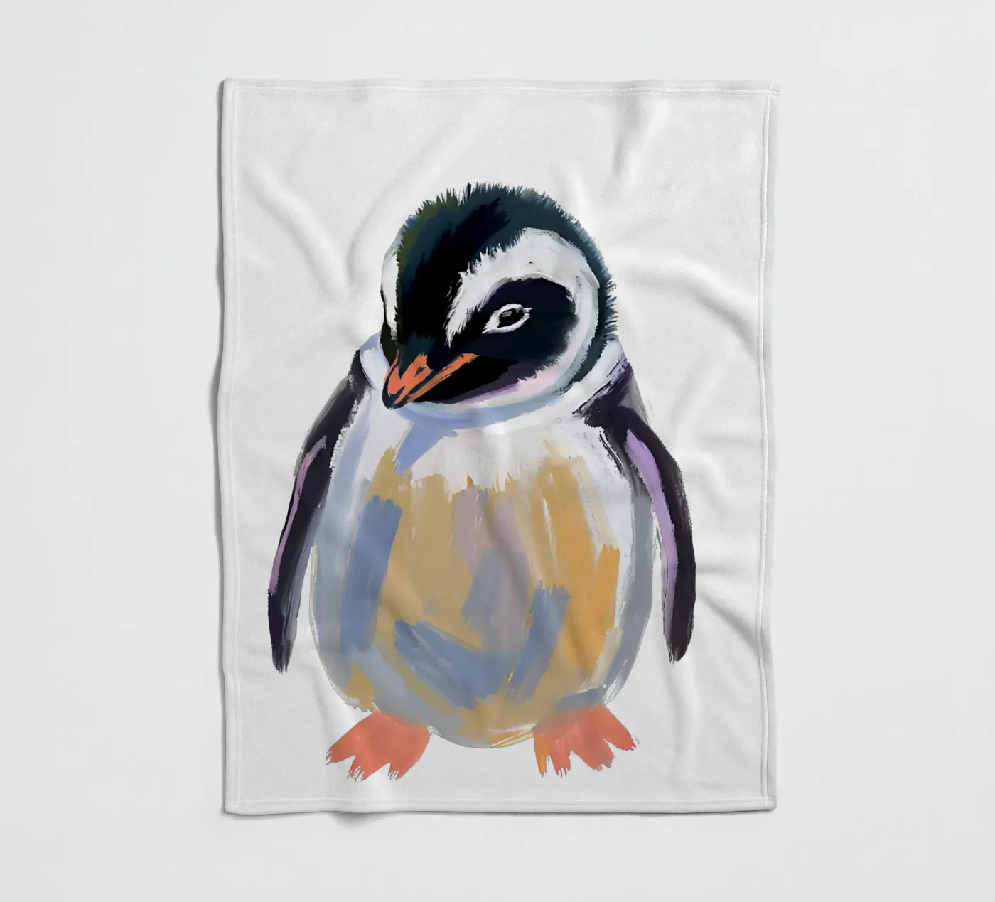 Pinguin Fleecedecke von Ohkimiko