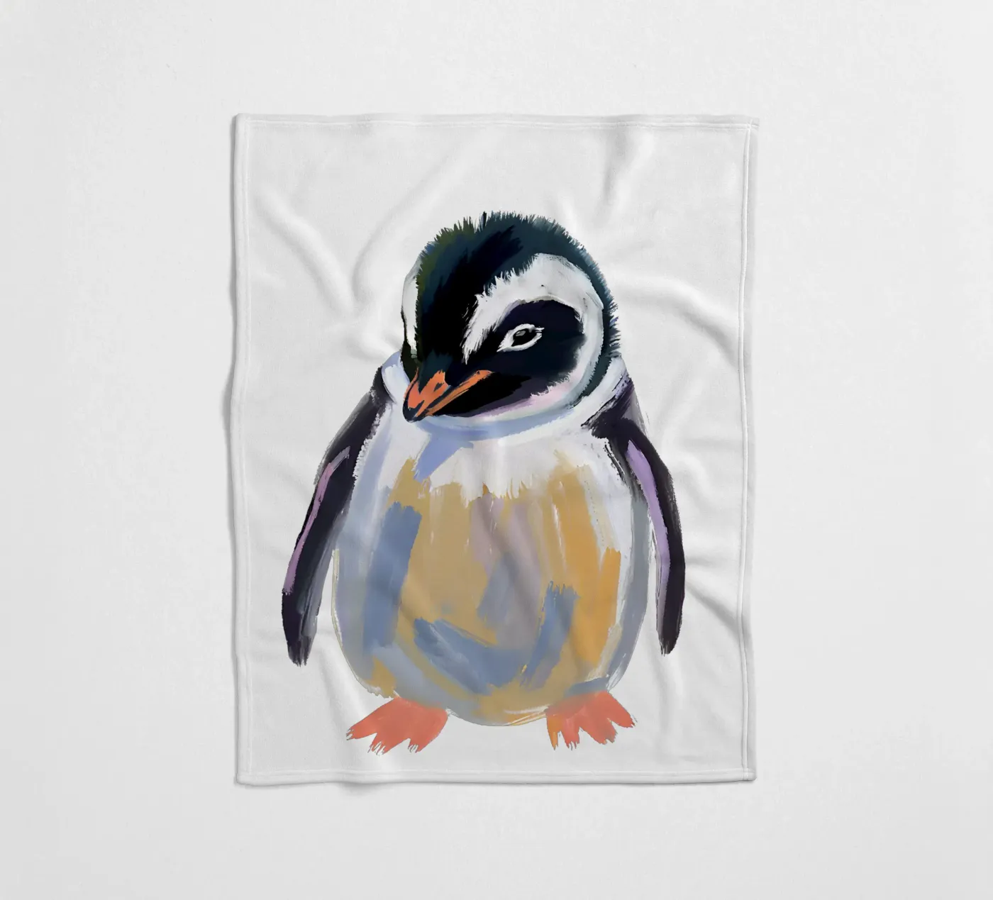 Pinguin Fleecedecke von Ohkimiko