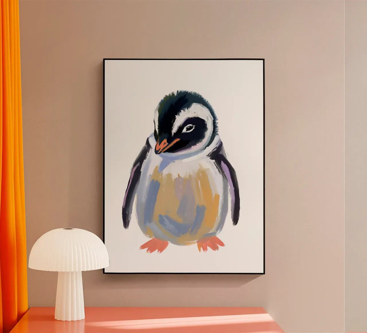 Pinguino plexiglass da Ohkimiko