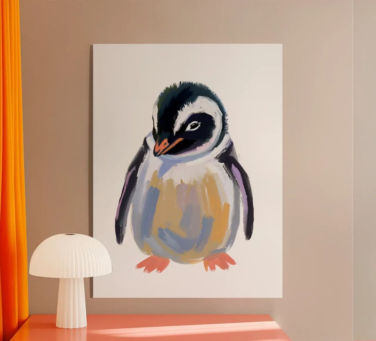 Pinguino plexiglass da Ohkimiko