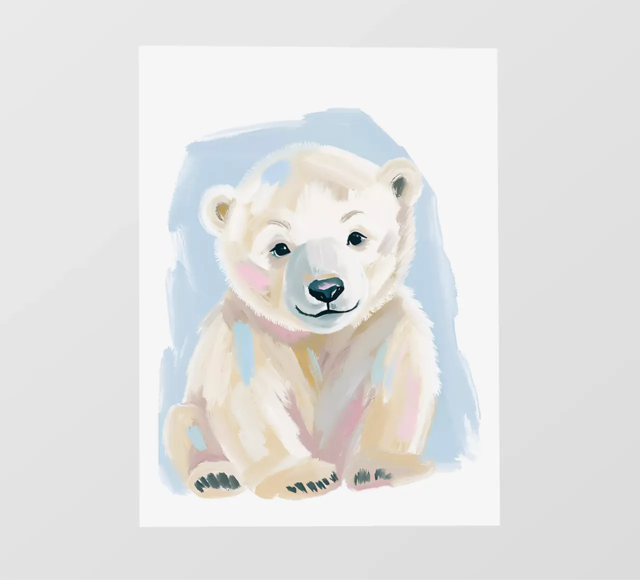 Kleiner Eisbär photo wallpaper by Ohkimiko