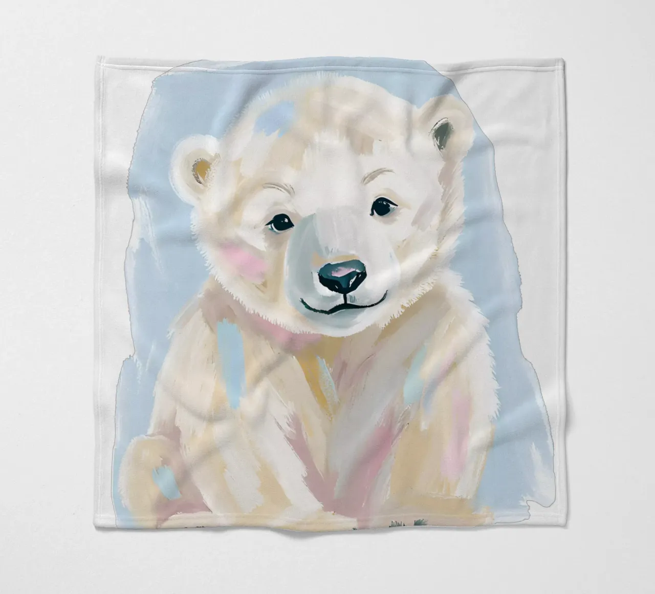 Kleiner Eisbär coperta in pile da Ohkimiko