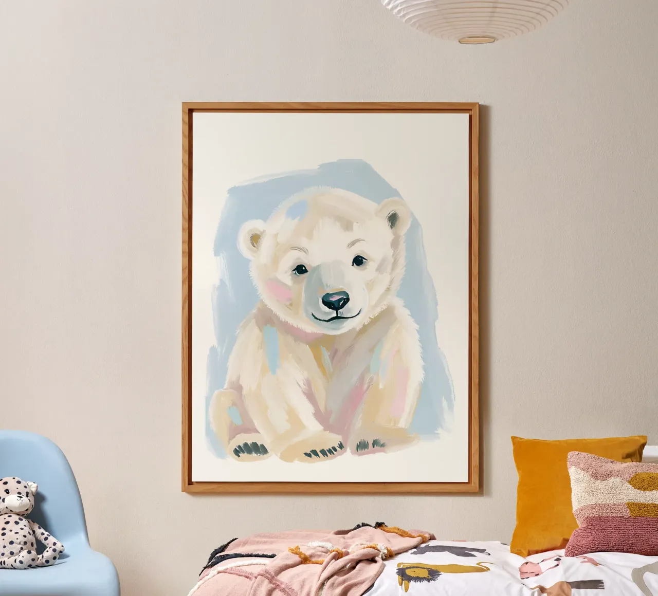 Kleiner Eisbär alluminio dibond da Ohkimiko