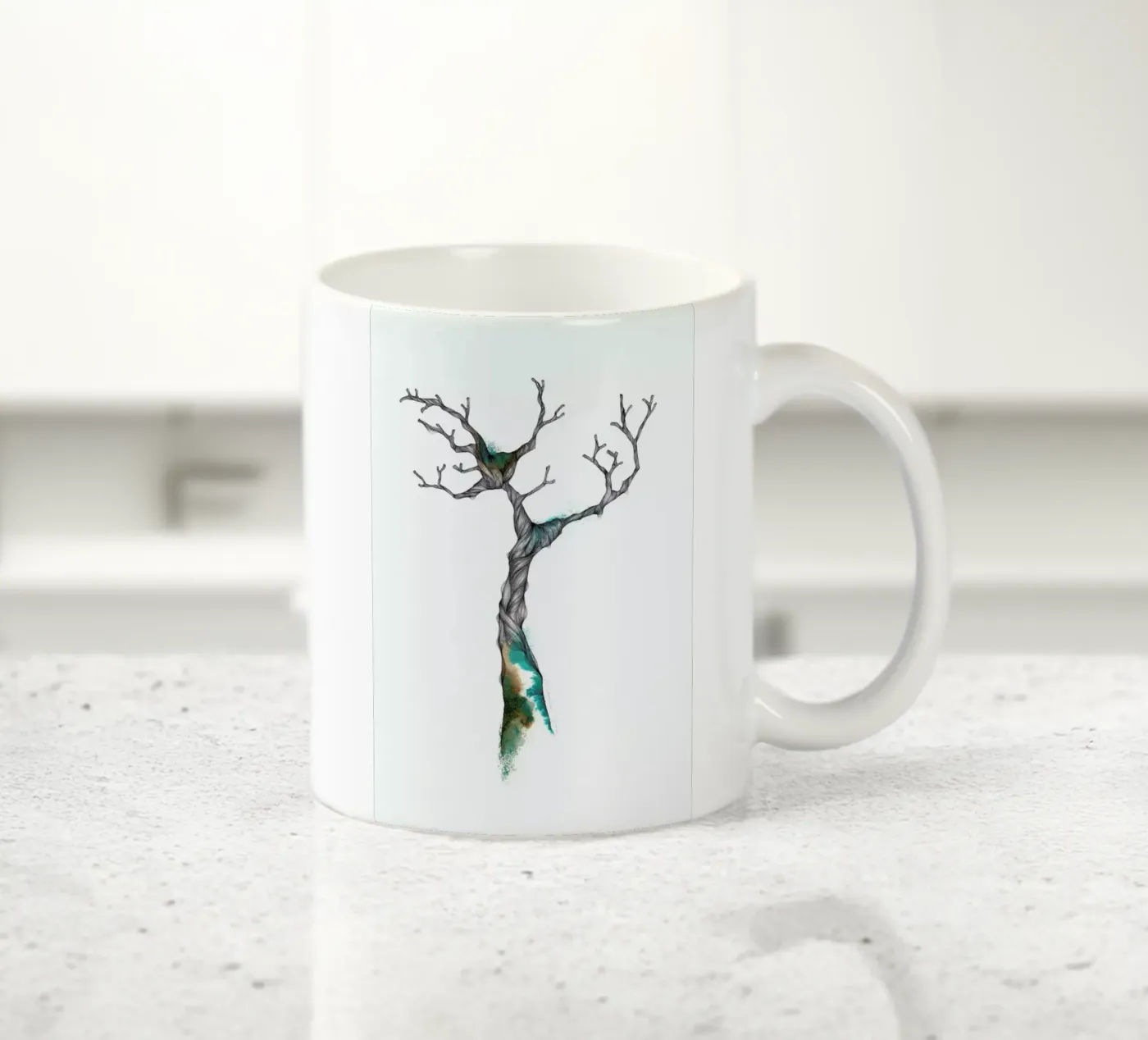 Arbre ceramic mug by Marina Guiu