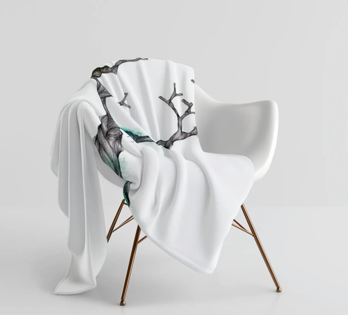 Arbre plaid polaire de Marina Guiu