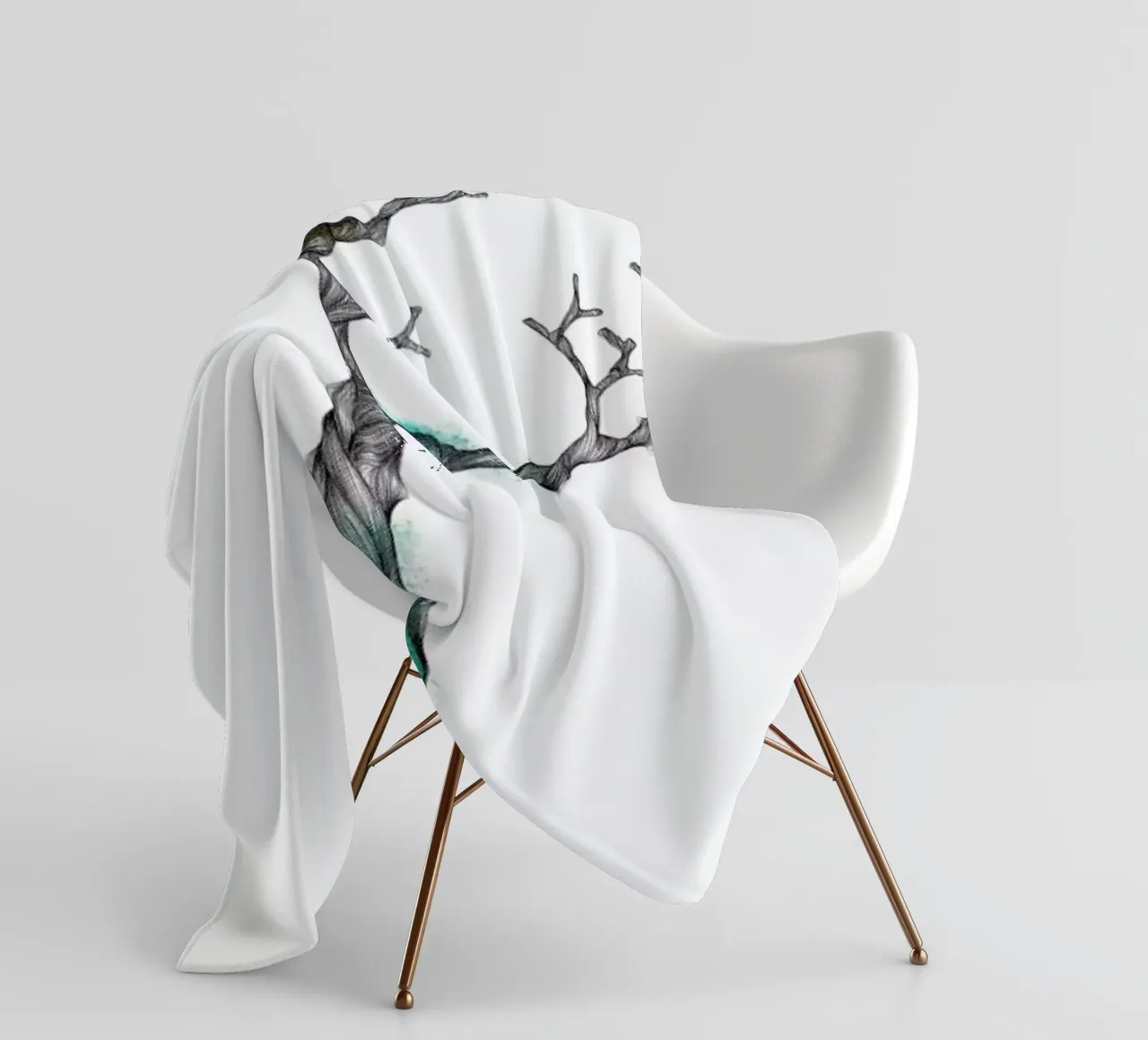 Arbre fleecedeken van Marina Guiu