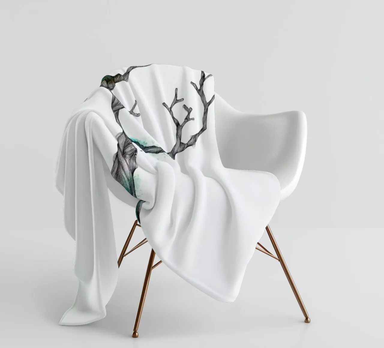 Arbre fleecedeken van Marina Guiu