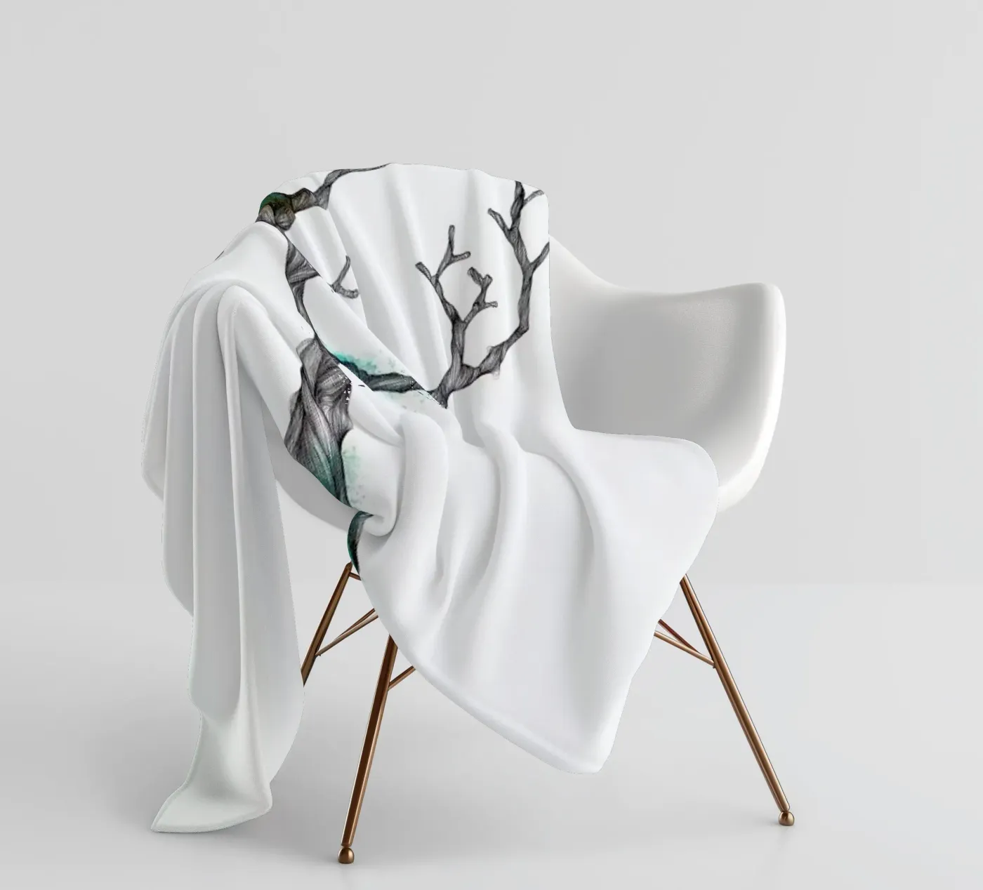 Arbre fleecedeken van Marina Guiu