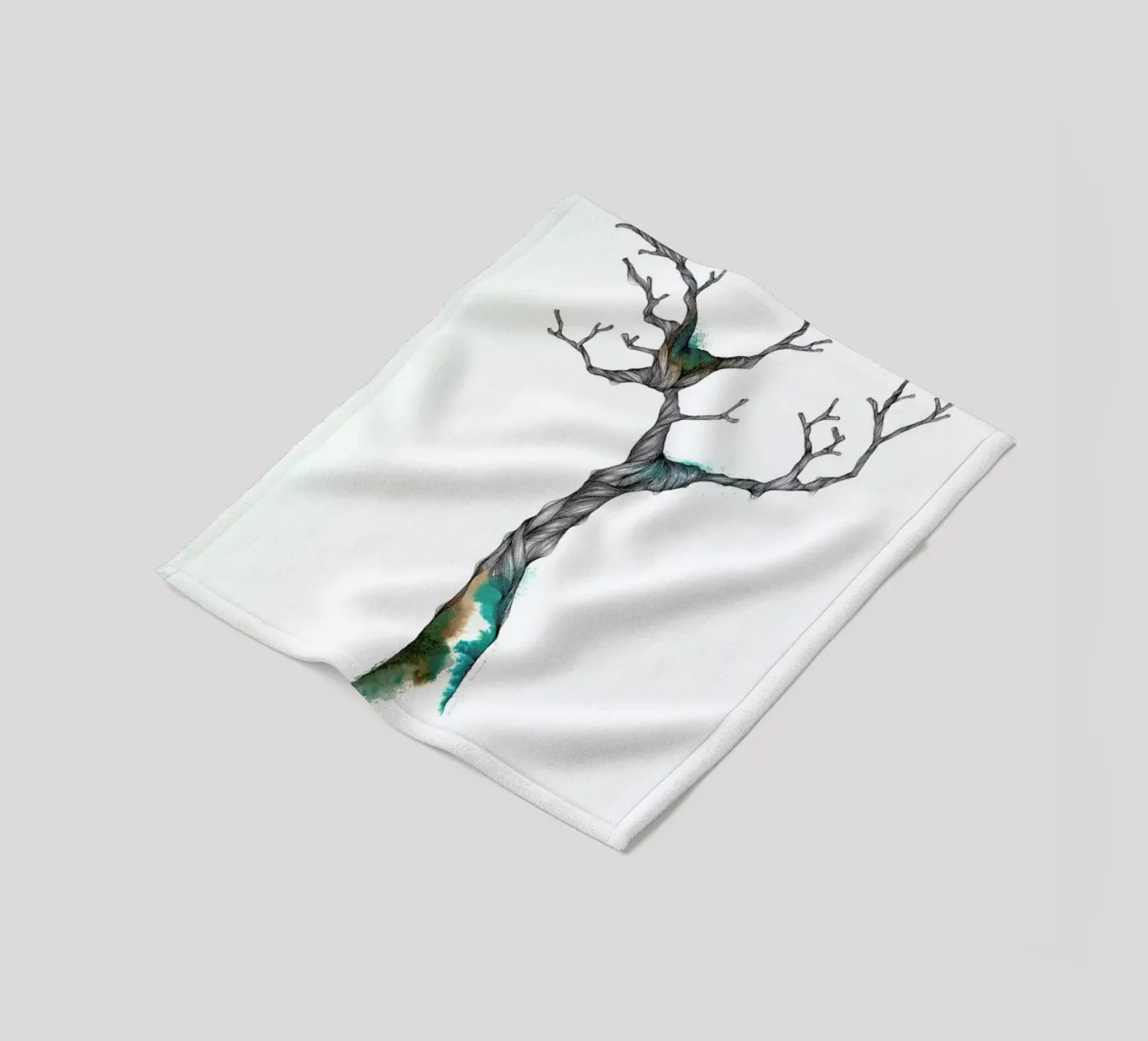 Arbre plaid polaire de Marina Guiu