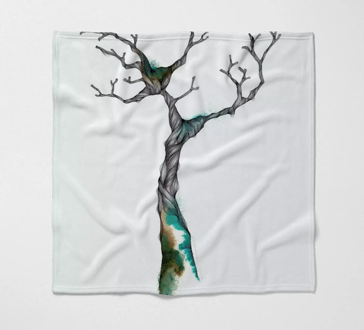Arbre plaid polaire de Marina Guiu