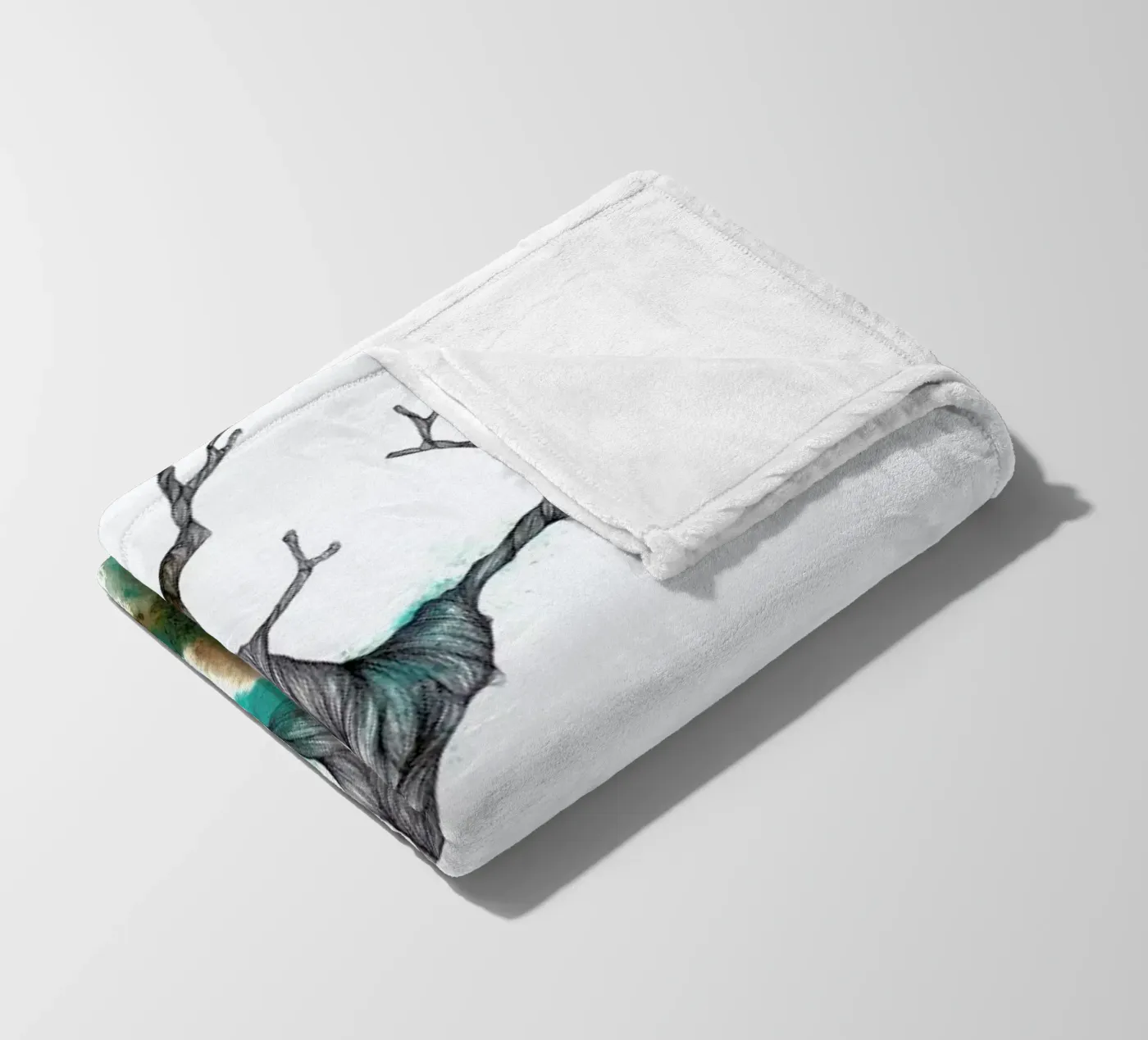 Arbre plaid polaire de Marina Guiu