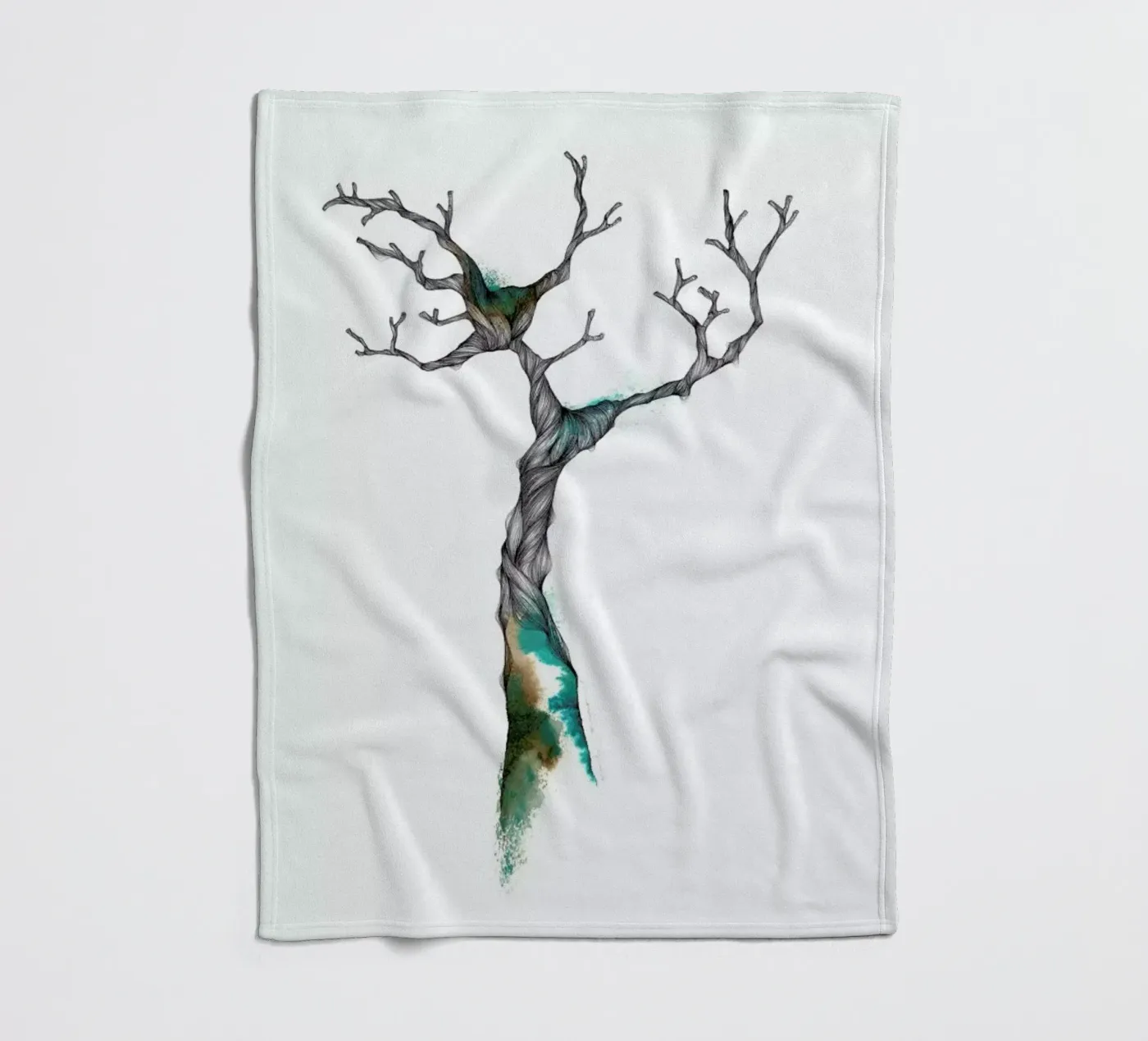 Arbre plaid polaire de Marina Guiu