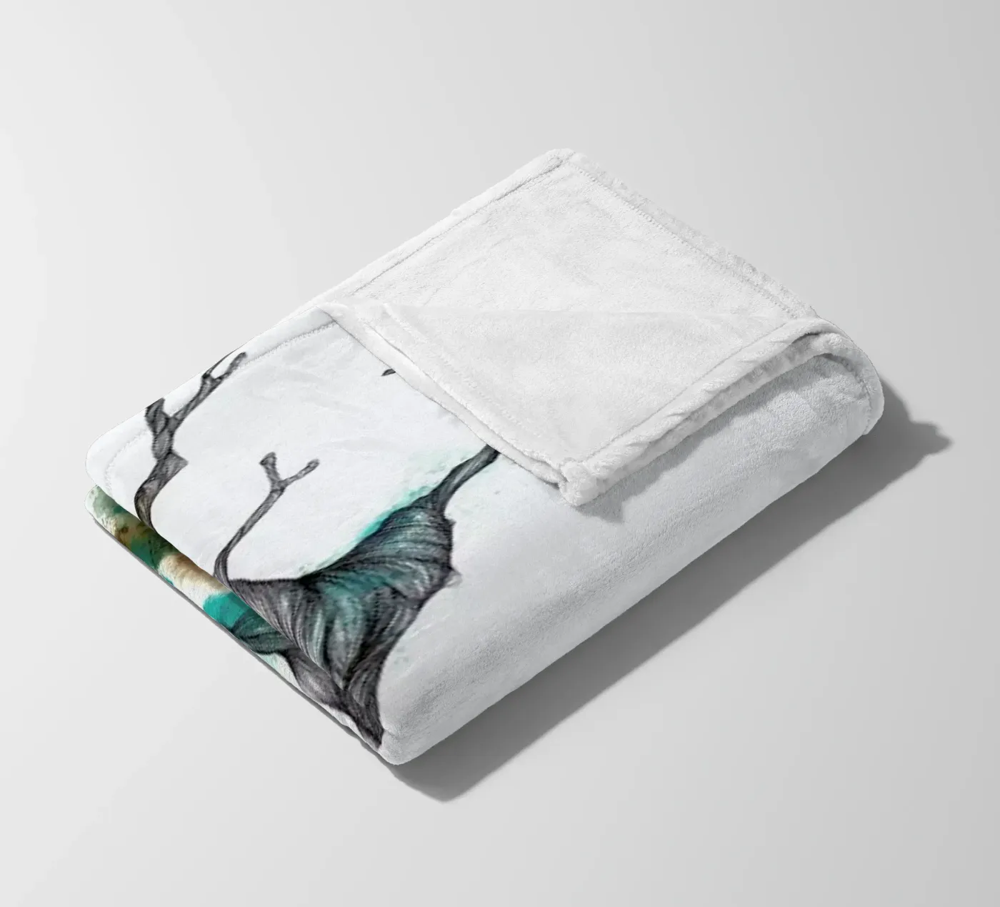 Arbre plaid polaire de Marina Guiu