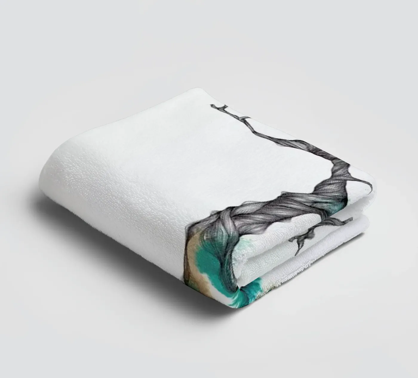 Arbre towel by Marina Guiu