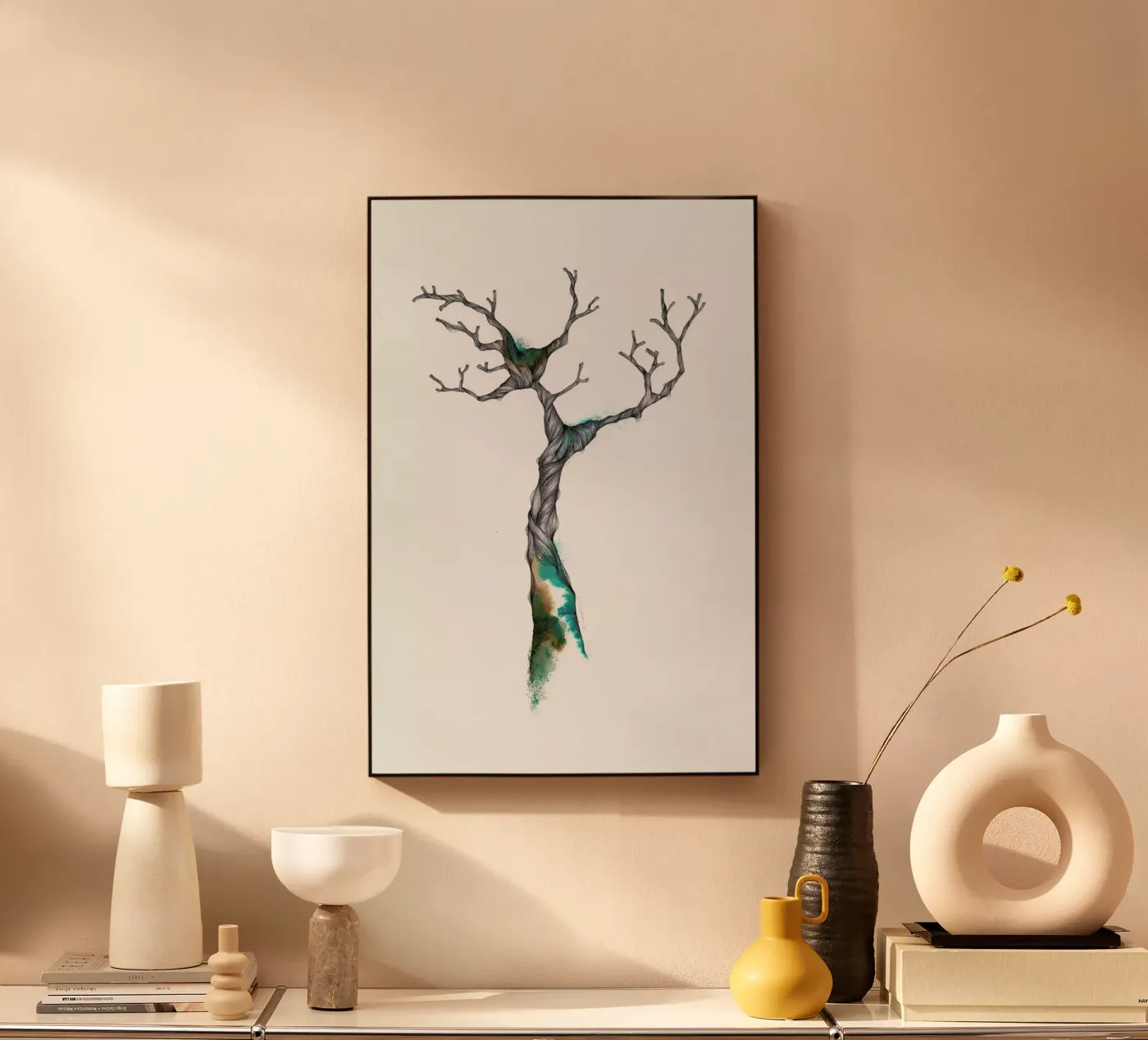 Arbre acrylic glass by Marina Guiu