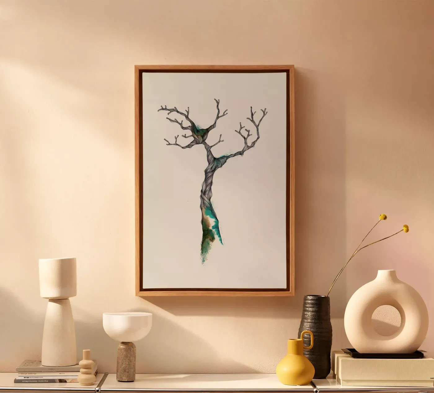 Arbre canvas by Marina Guiu