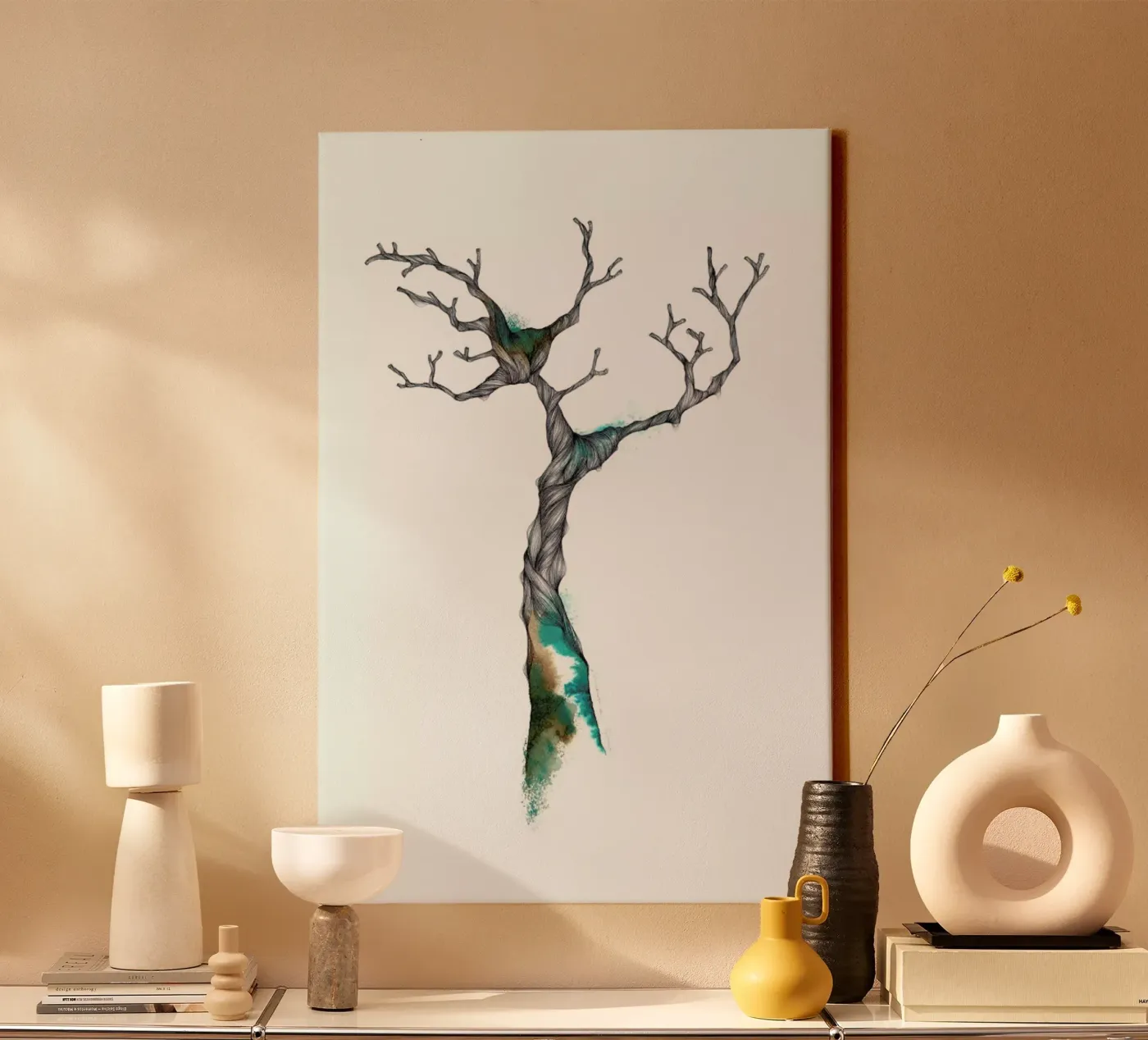 Arbre canvas by Marina Guiu