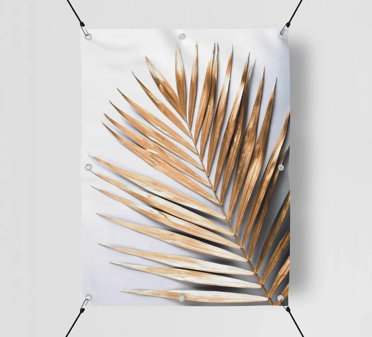 Golden Palm Leaf - Botanical Minimal Art pvc cover by Whole©