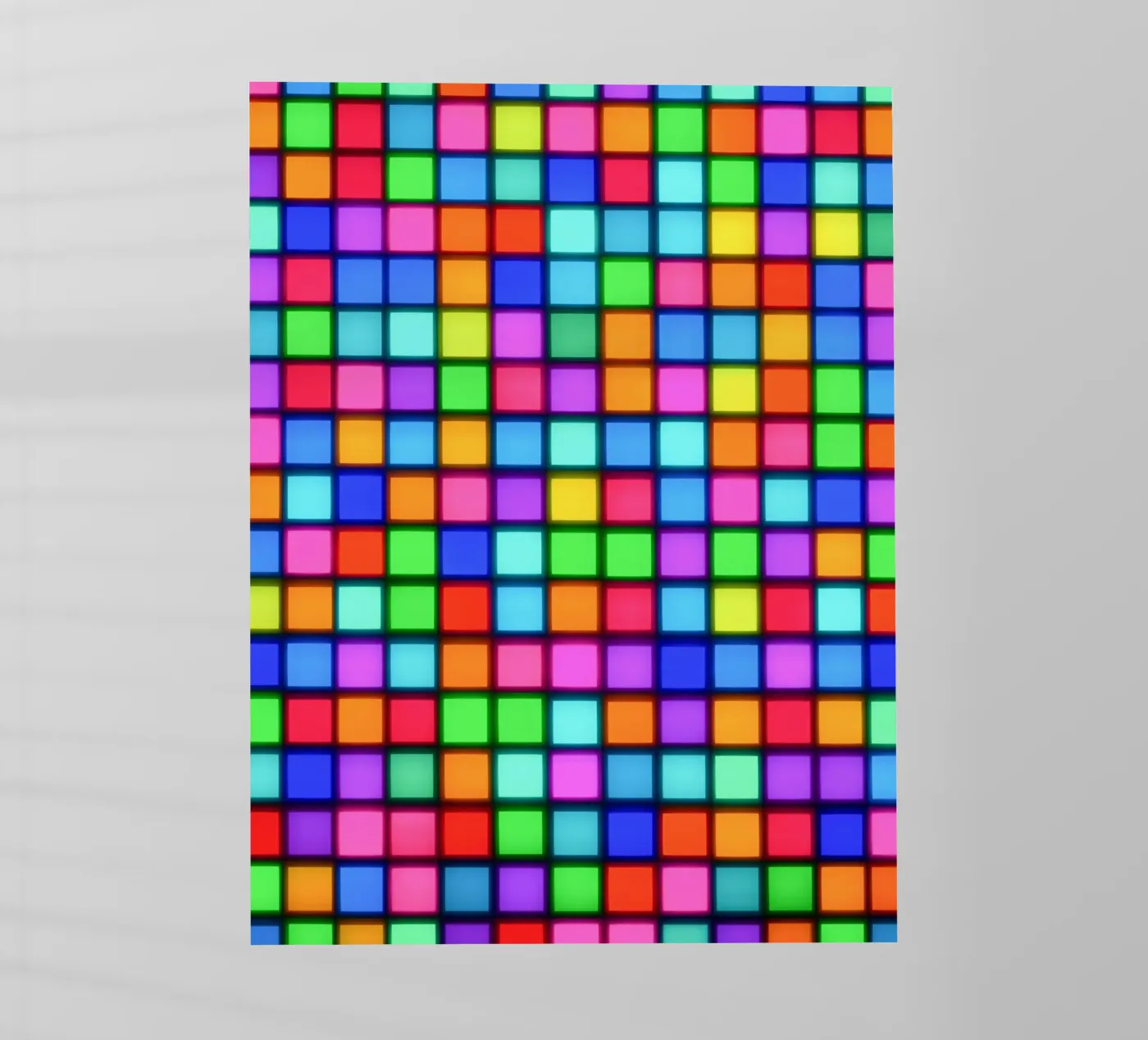 Matrix neon cromatica pellicola backlit da Carinaprint