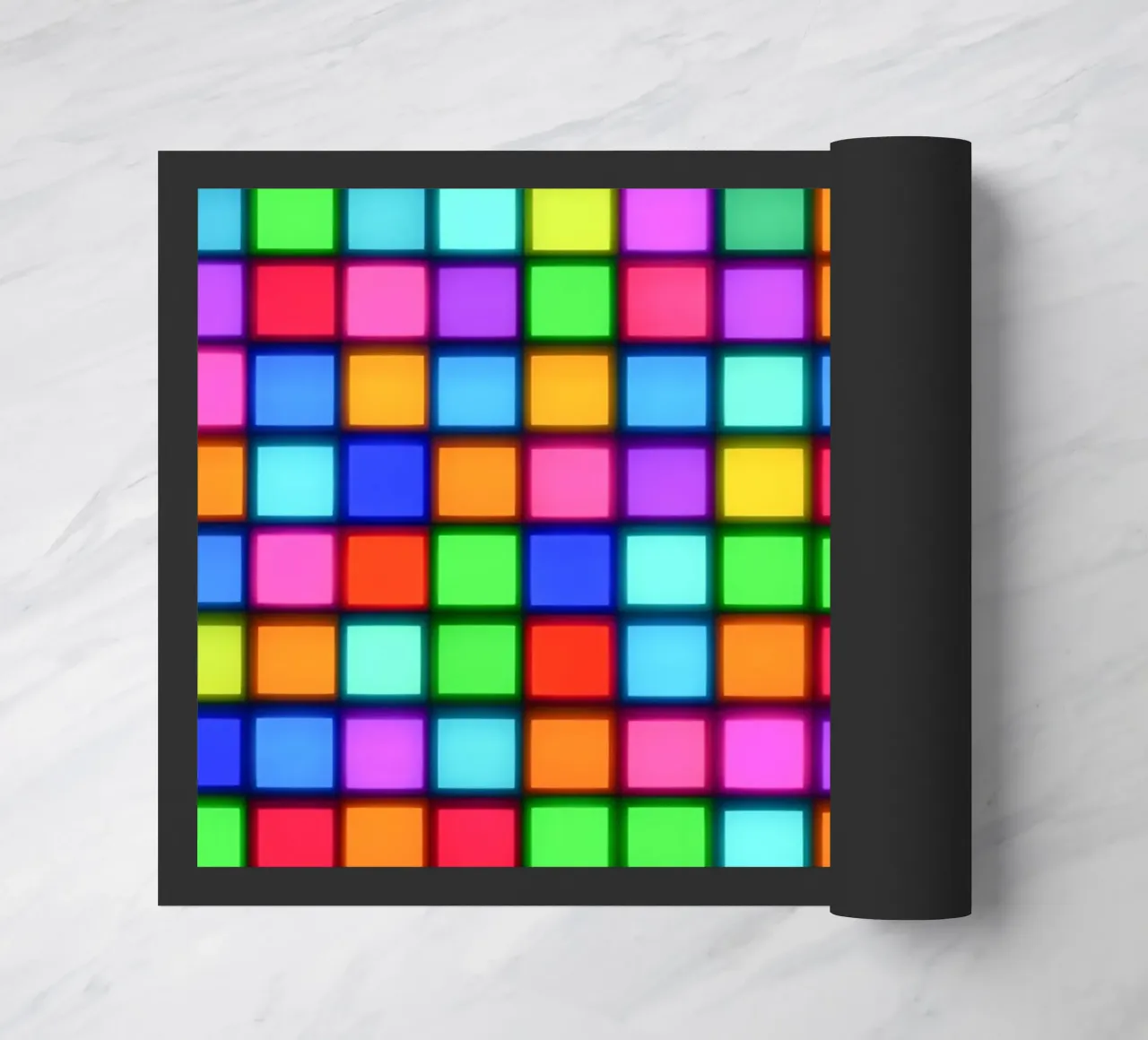 Matrix neon cromatica zerbino da Carinaprint