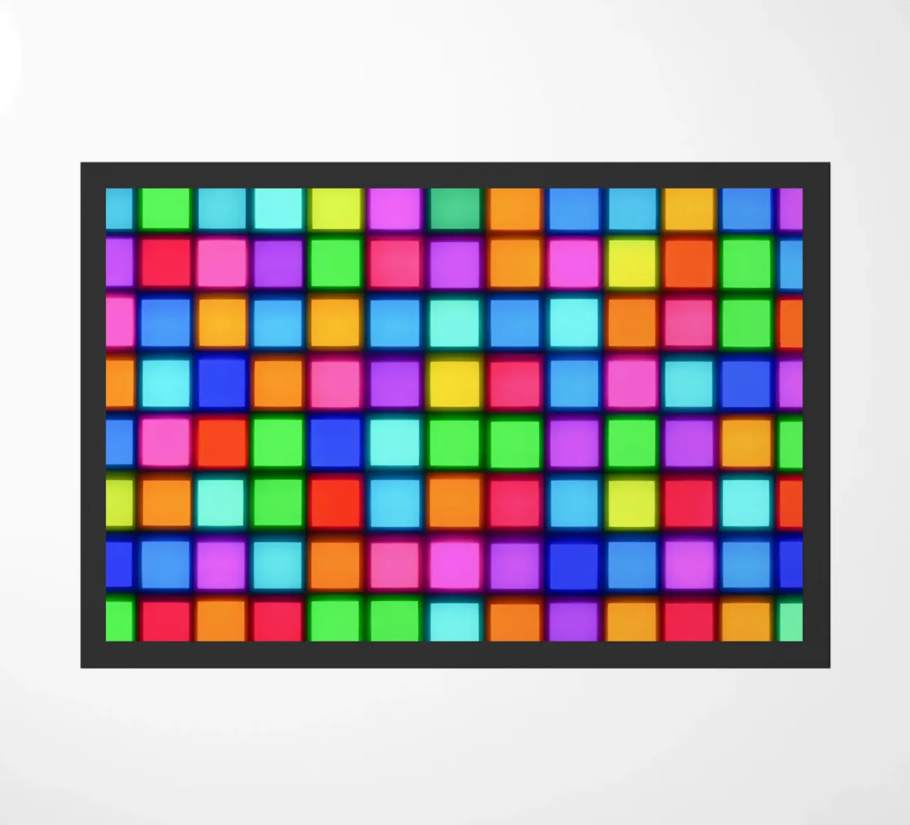 Matrix neon cromatica zerbino da Carinaprint